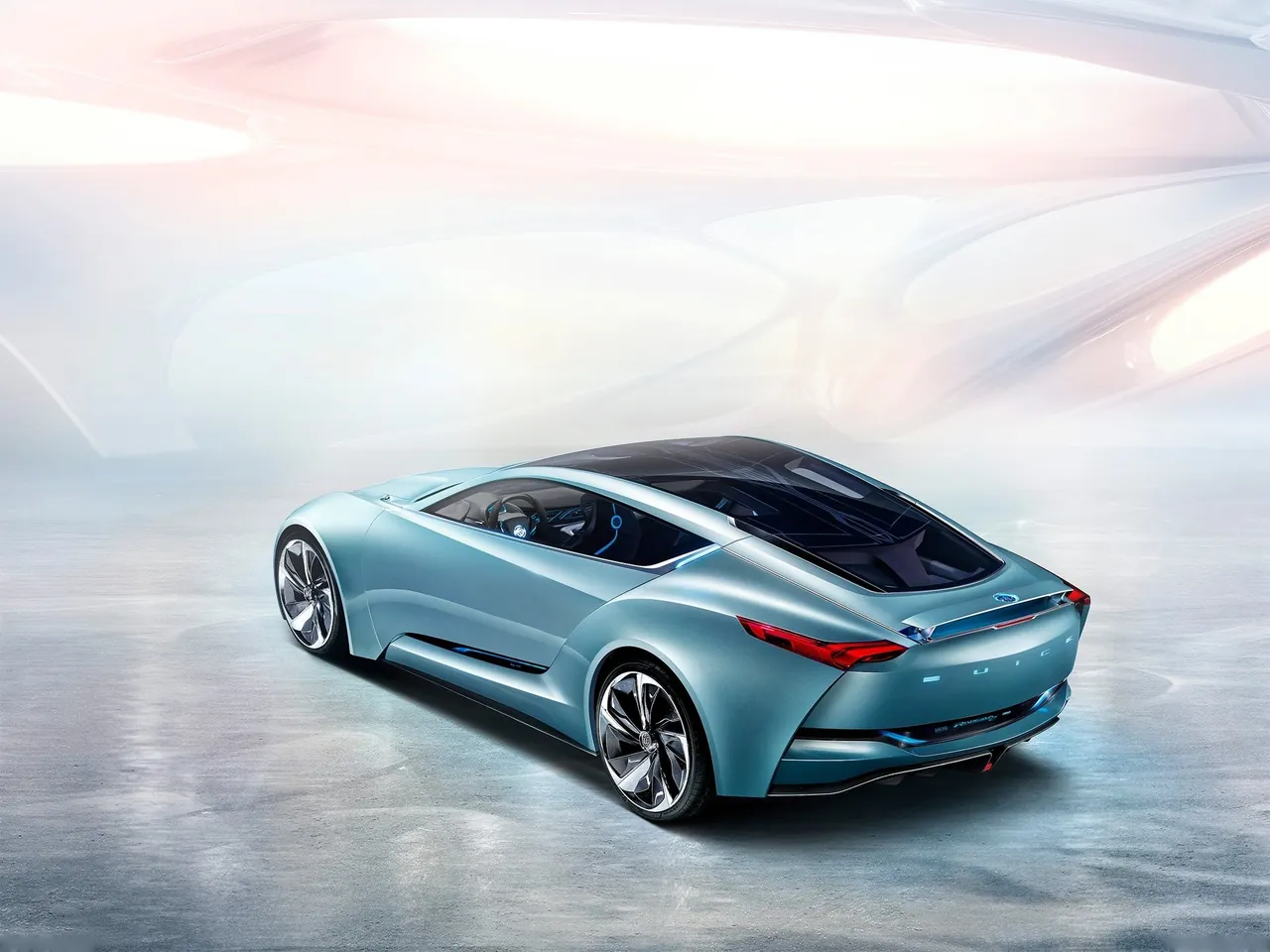 Buick Riviera Concept (2013) – zadní tříčtvrteční pohled