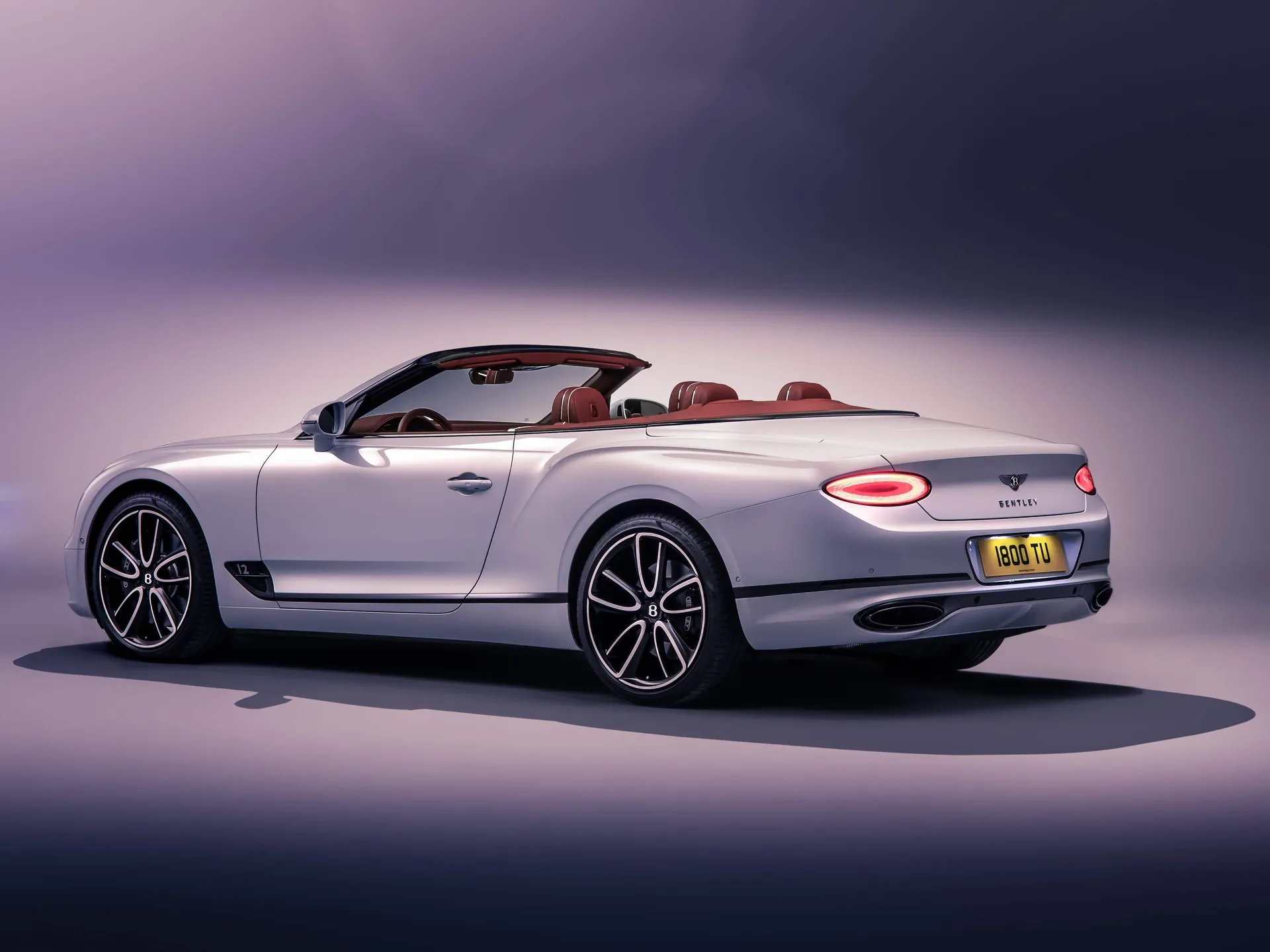 Bentley Continental GT Convertible (2019) – zadní tříčtvrteční pohled