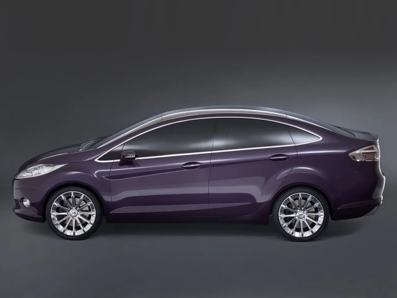 Ford Verve 5-door Concept (2007) – boční profil