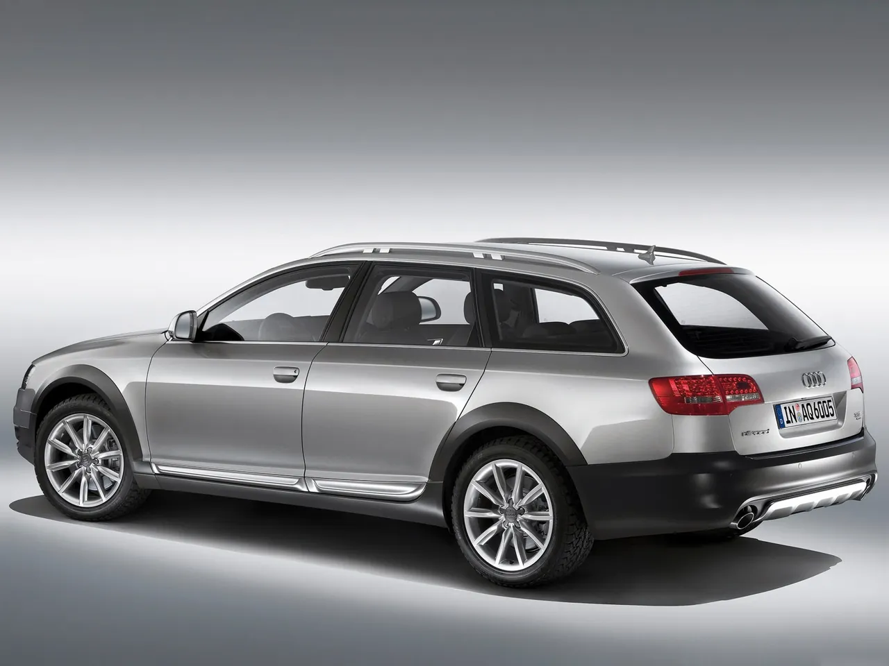 Audi A6 allroad quattro (2009) – zadní tříčtvrteční pohled