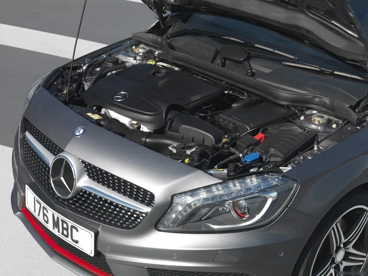 Mercedes-Benz A-Class AMG Sport (2013) - Engine Bay