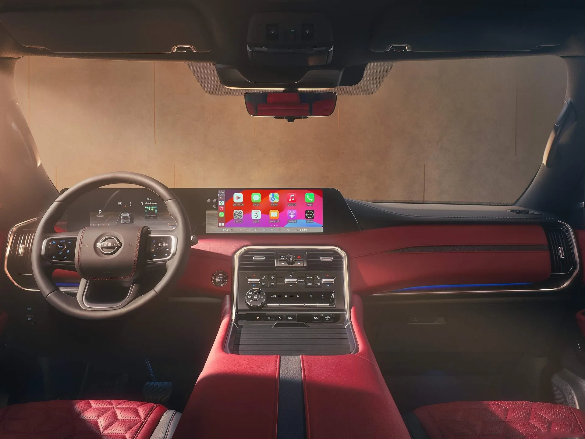 Nissan Patrol (2025) – interiér