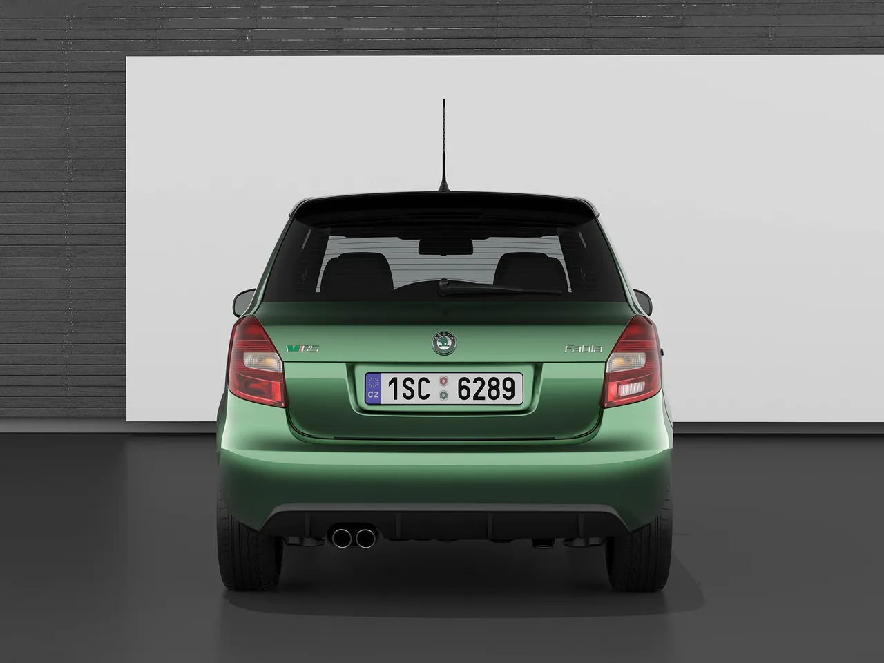 Skoda Fabia RS (2011) – zezadu