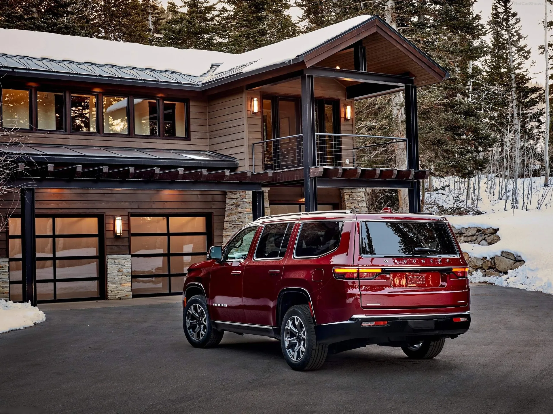 Jeep Wagoneer (2022) – zadní tříčtvrteční pohled