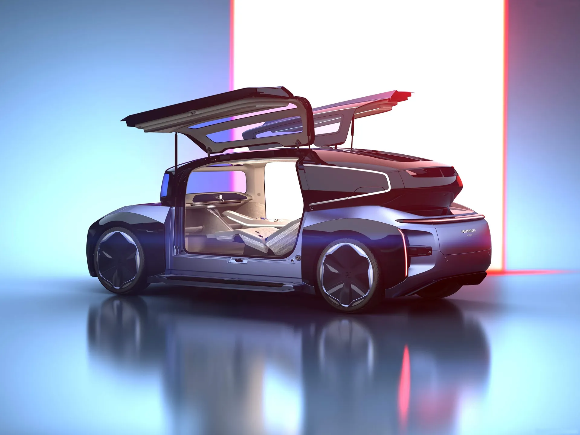 Volkswagen Gen.Travel Concept (2022) - Rear Three-Quarter