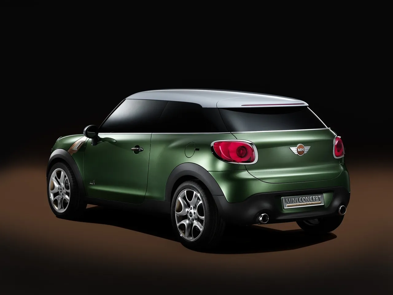 Mini Paceman Concept (2011) – zadní tříčtvrteční pohled