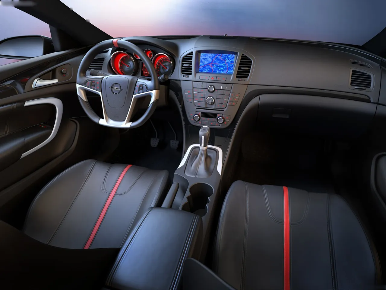 Opel GTC Concept (2007) – interiér
