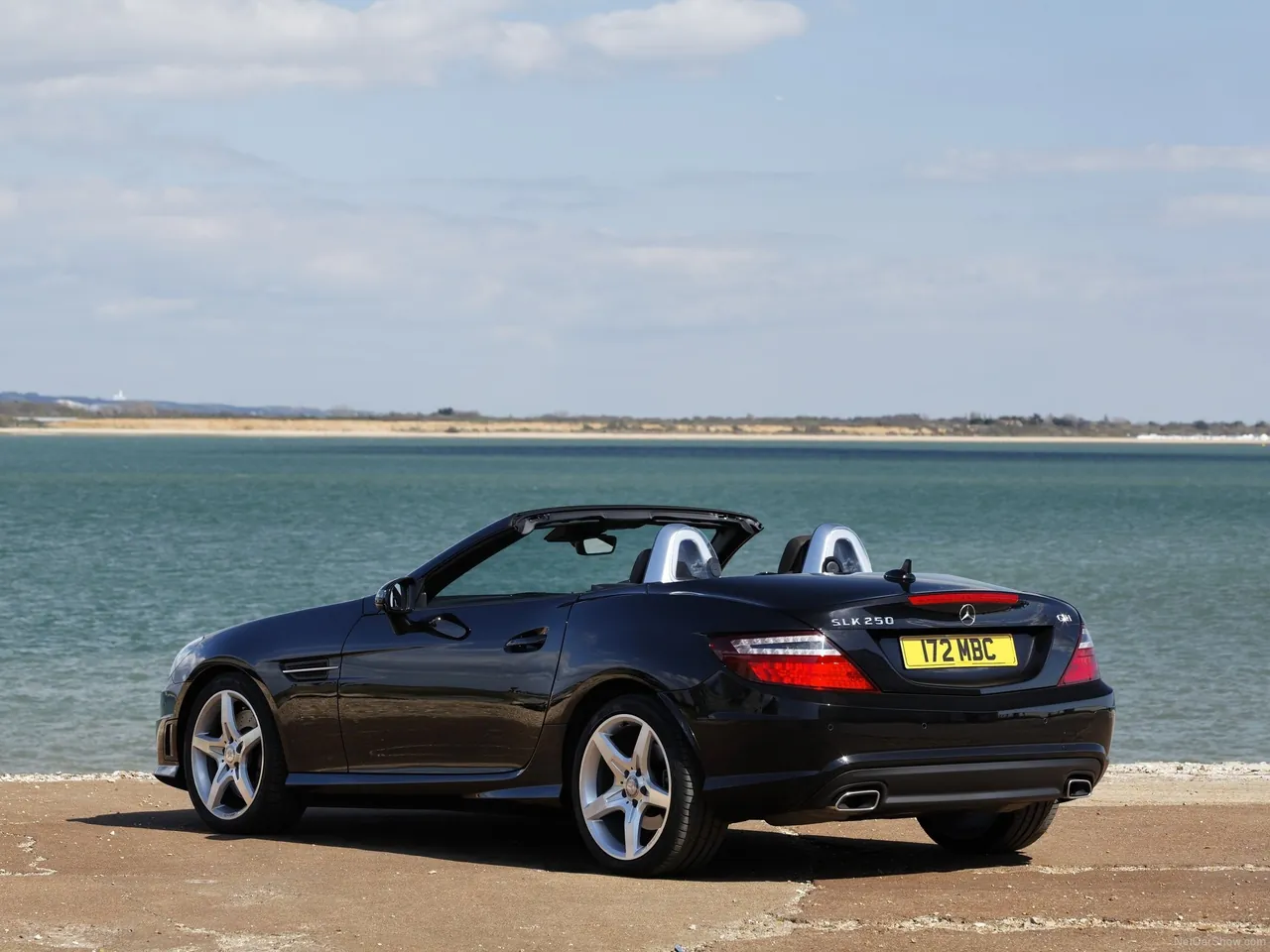 Mercedes-Benz SLK250 CDI (2012) - Rear Three-Quarter