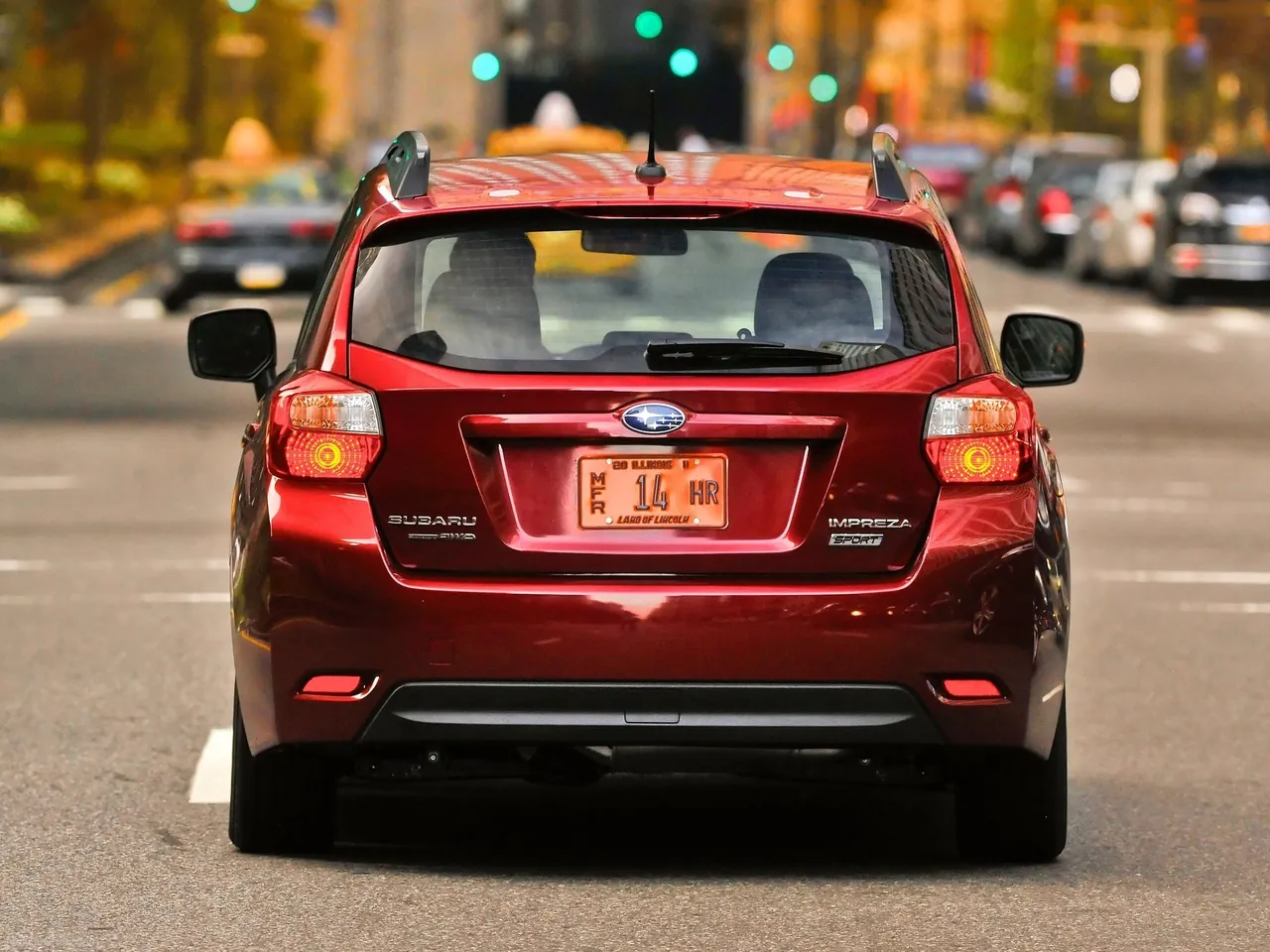 Subaru Impreza 5-door (2012) – zezadu
