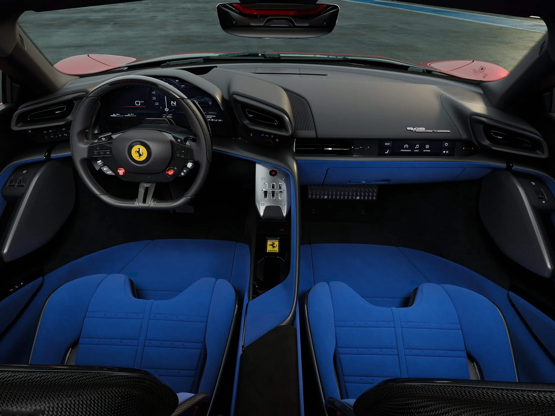 Ferrari 849 Testarossa (2026) – interiér