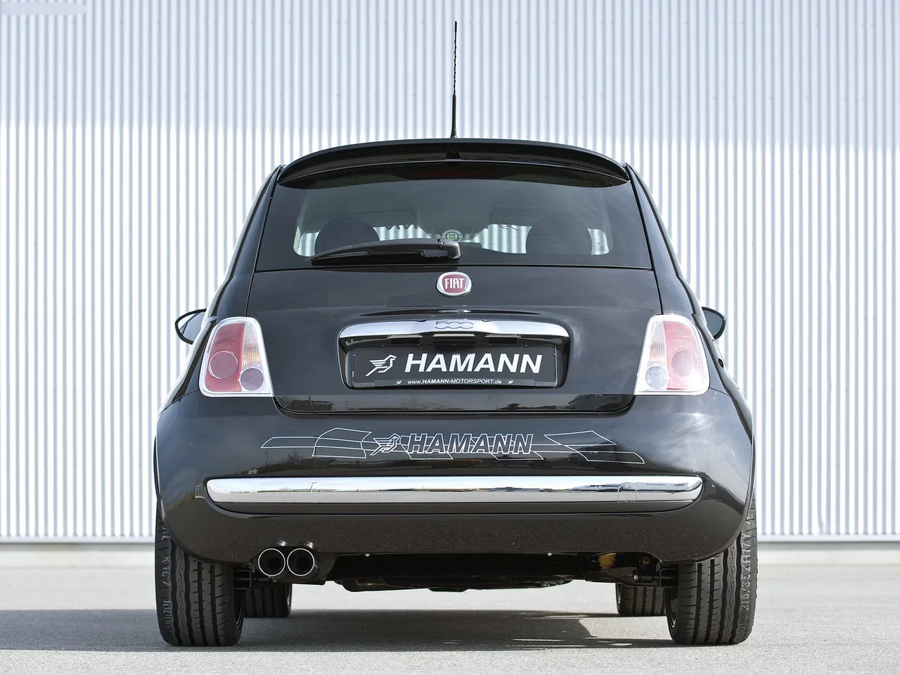 Hamann Fiat 500 Sportivo (2008) – zezadu