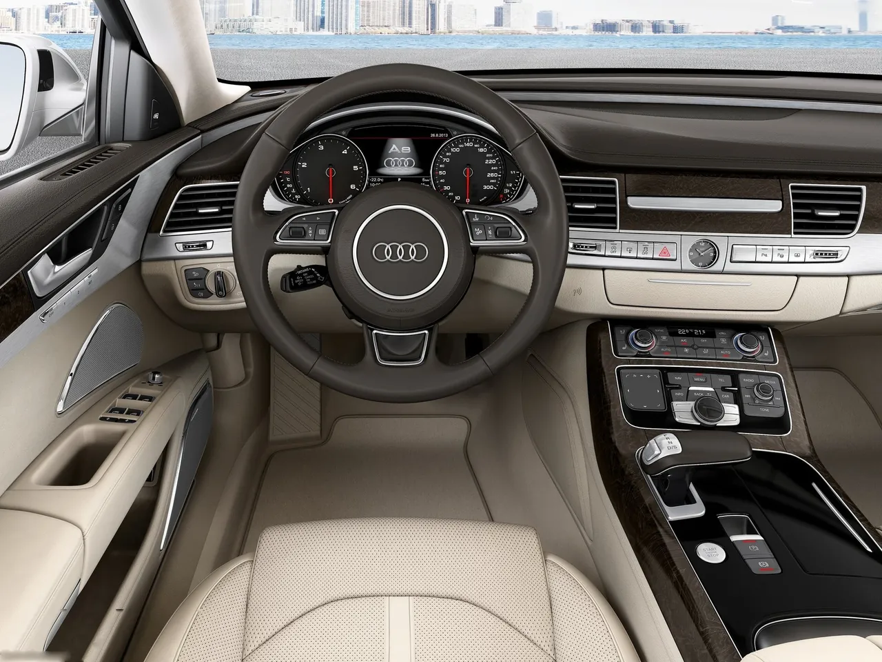 Audi A8 (2014) – interiér