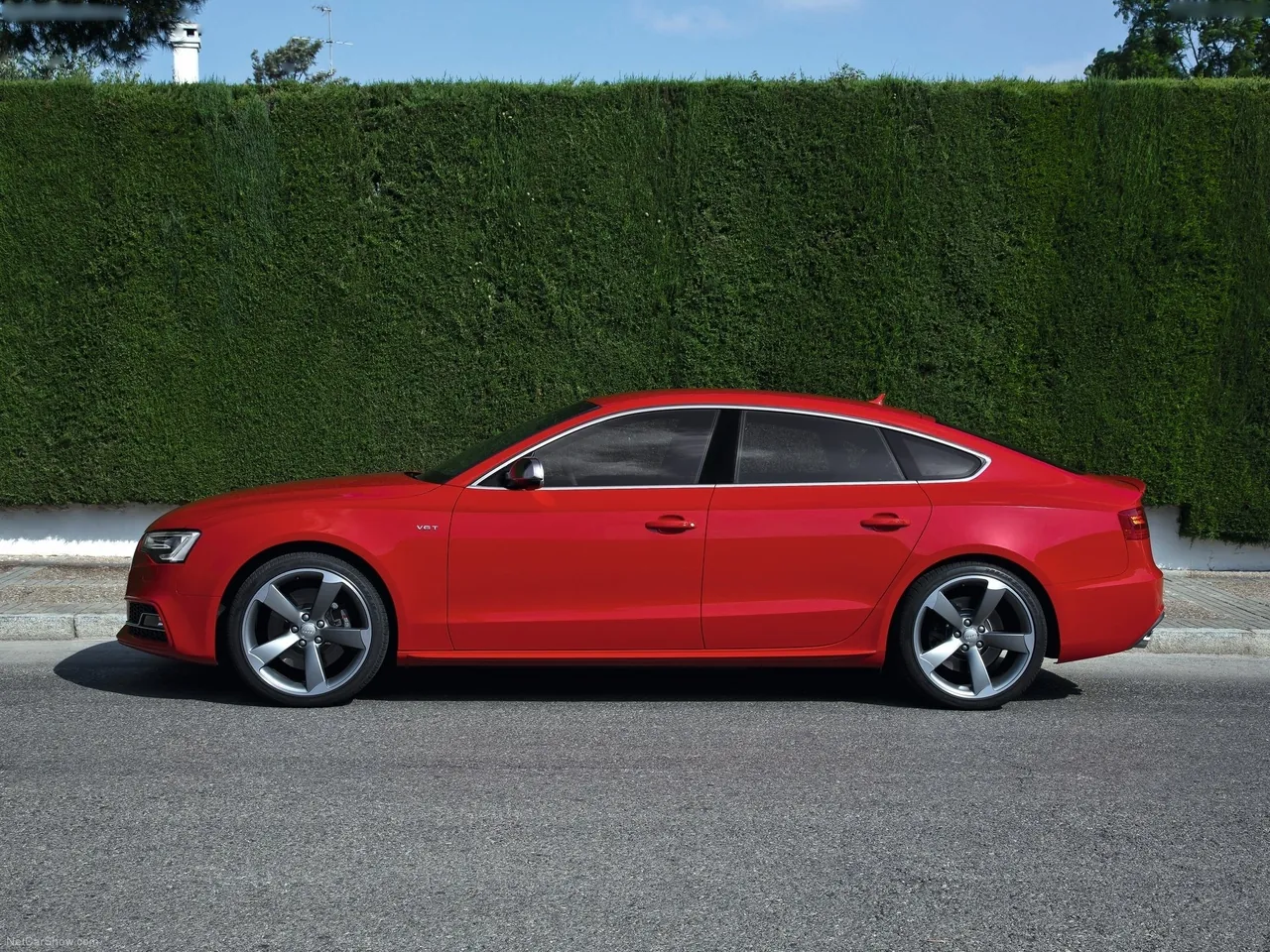Audi S5 Sportback (2012) – boční profil