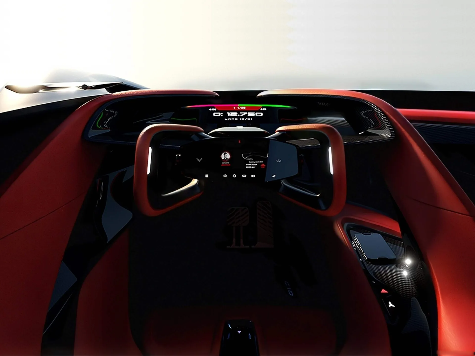Chevrolet Corvette SoCal Concept (2025) – interiér