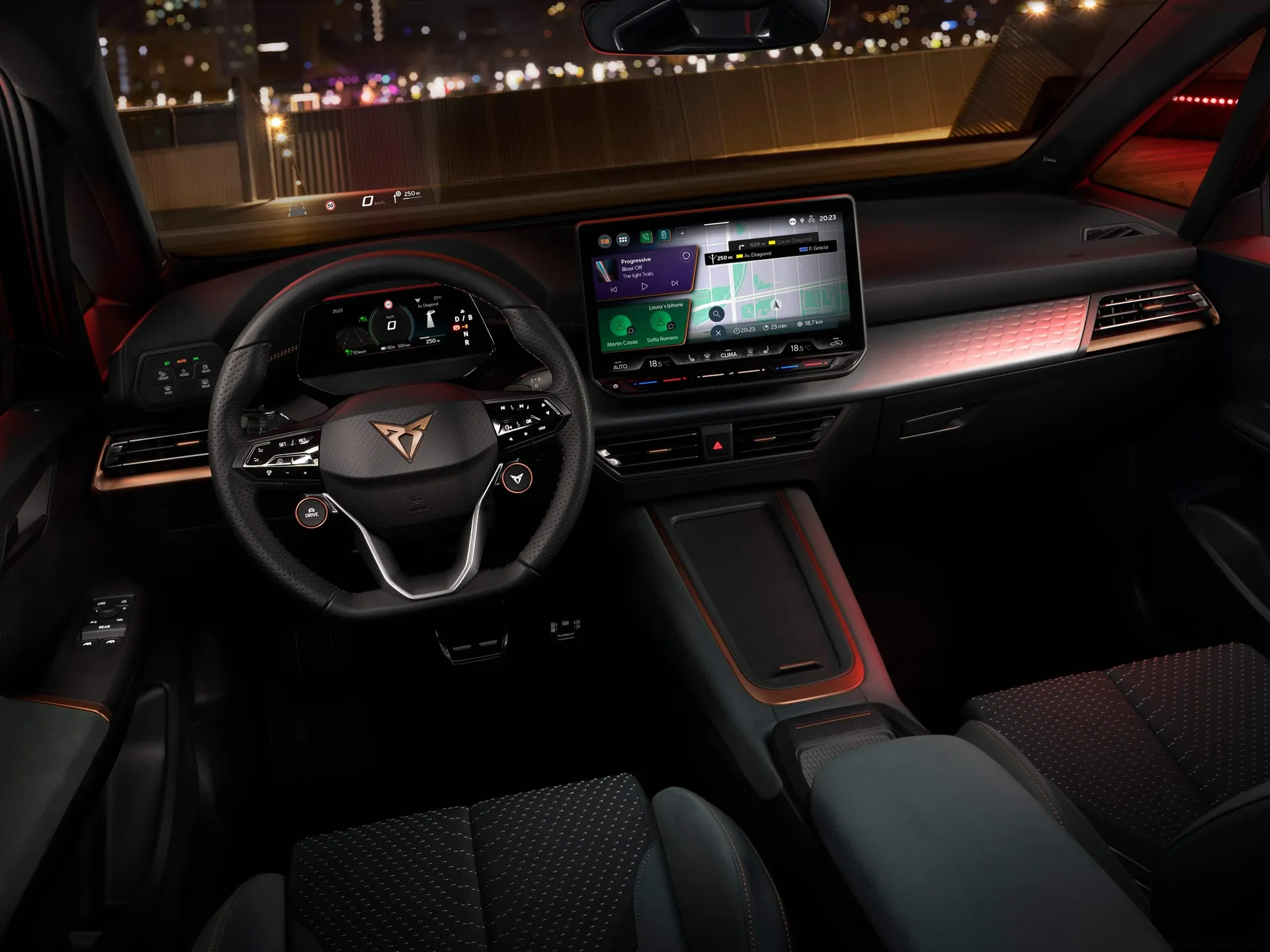Cupra Born VZ (2025) – interiér