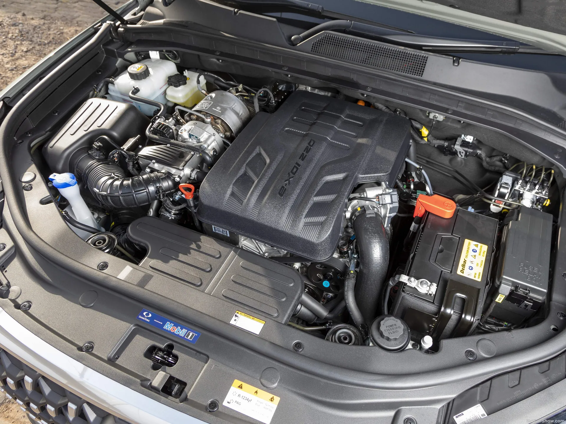 SsangYong Rexton (2021) – motorový prostor