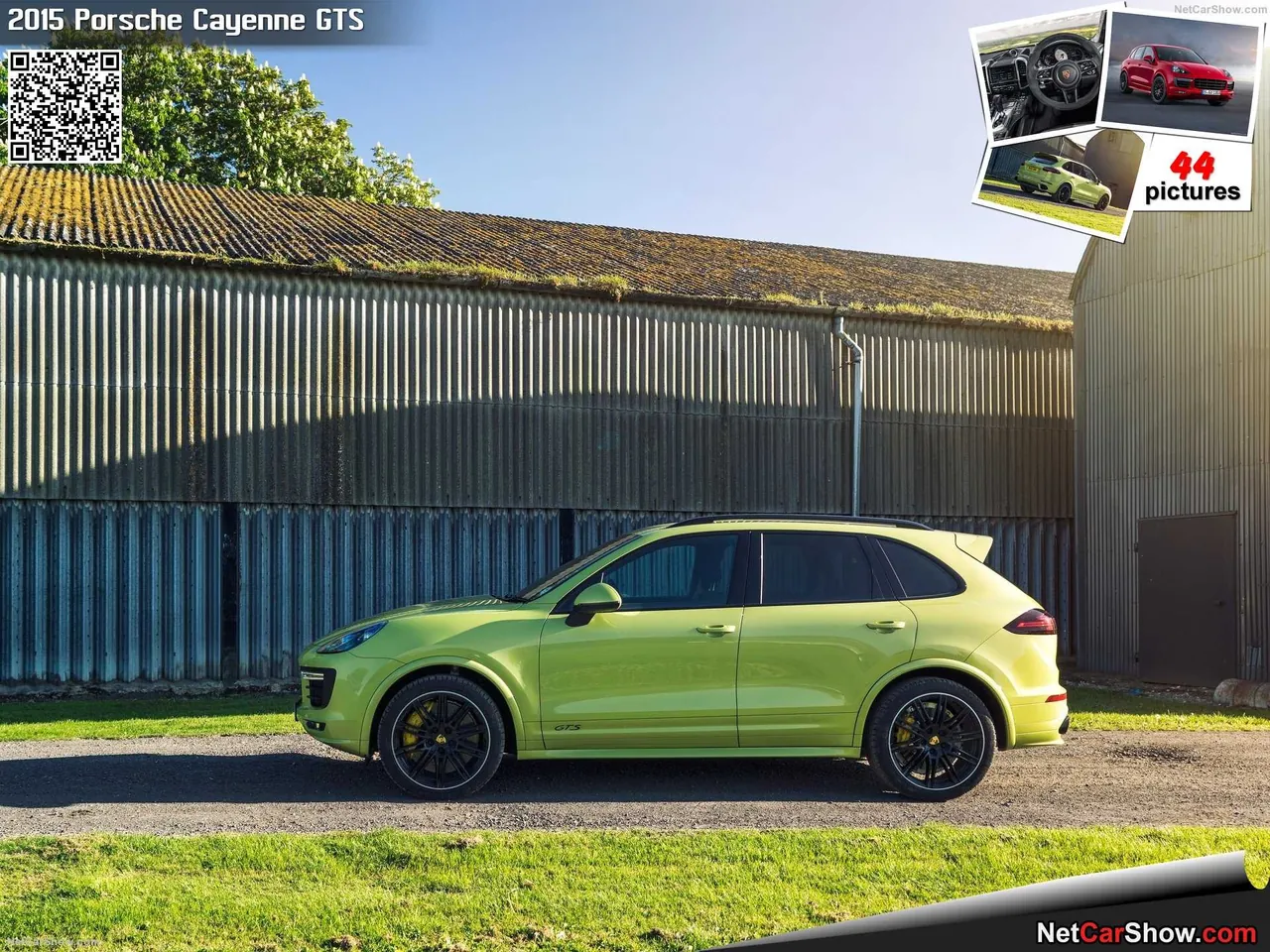 Porsche Cayenne GTS (2015) – boční profil