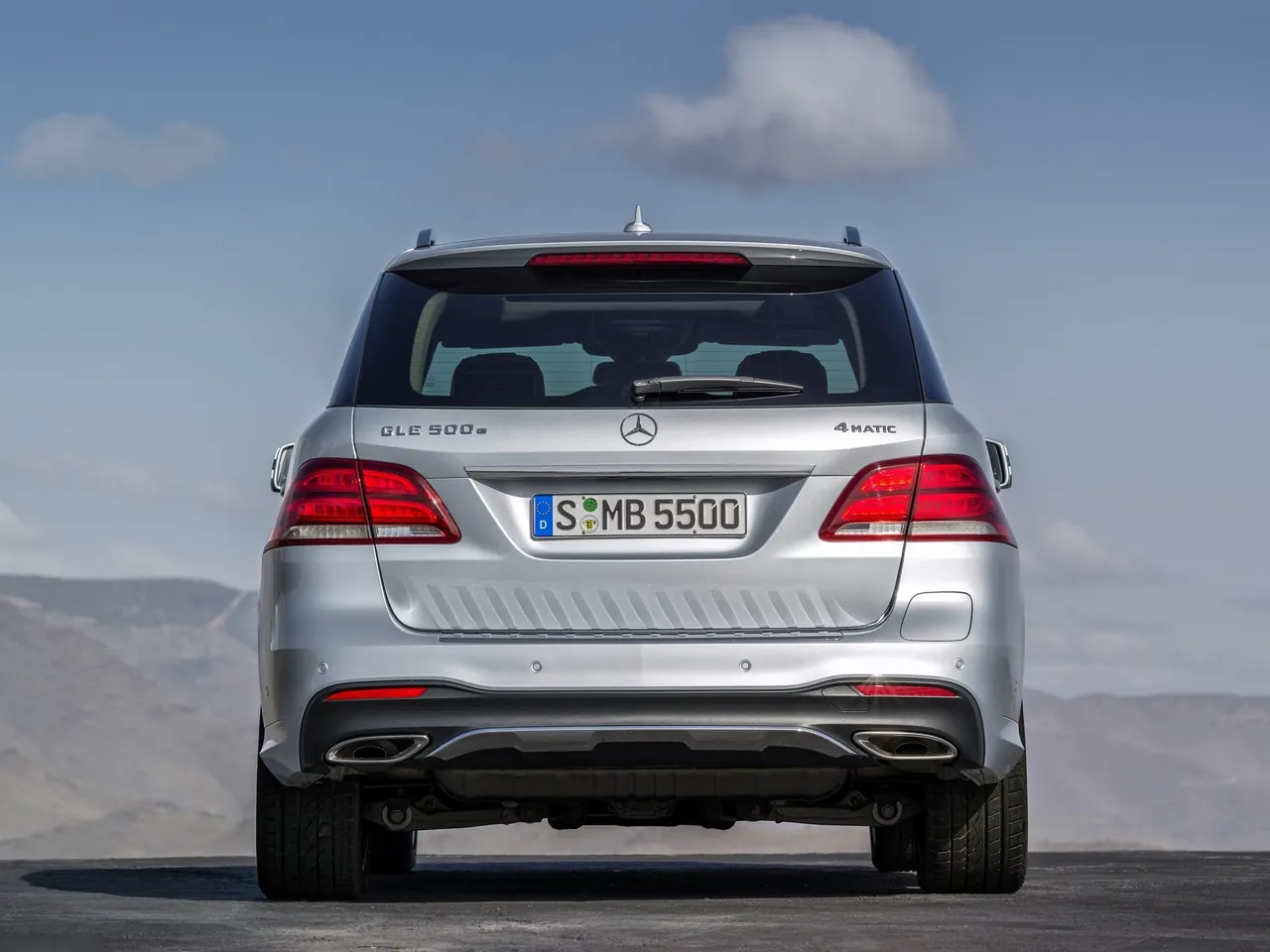 Mercedes-Benz GLE (2016) – zezadu