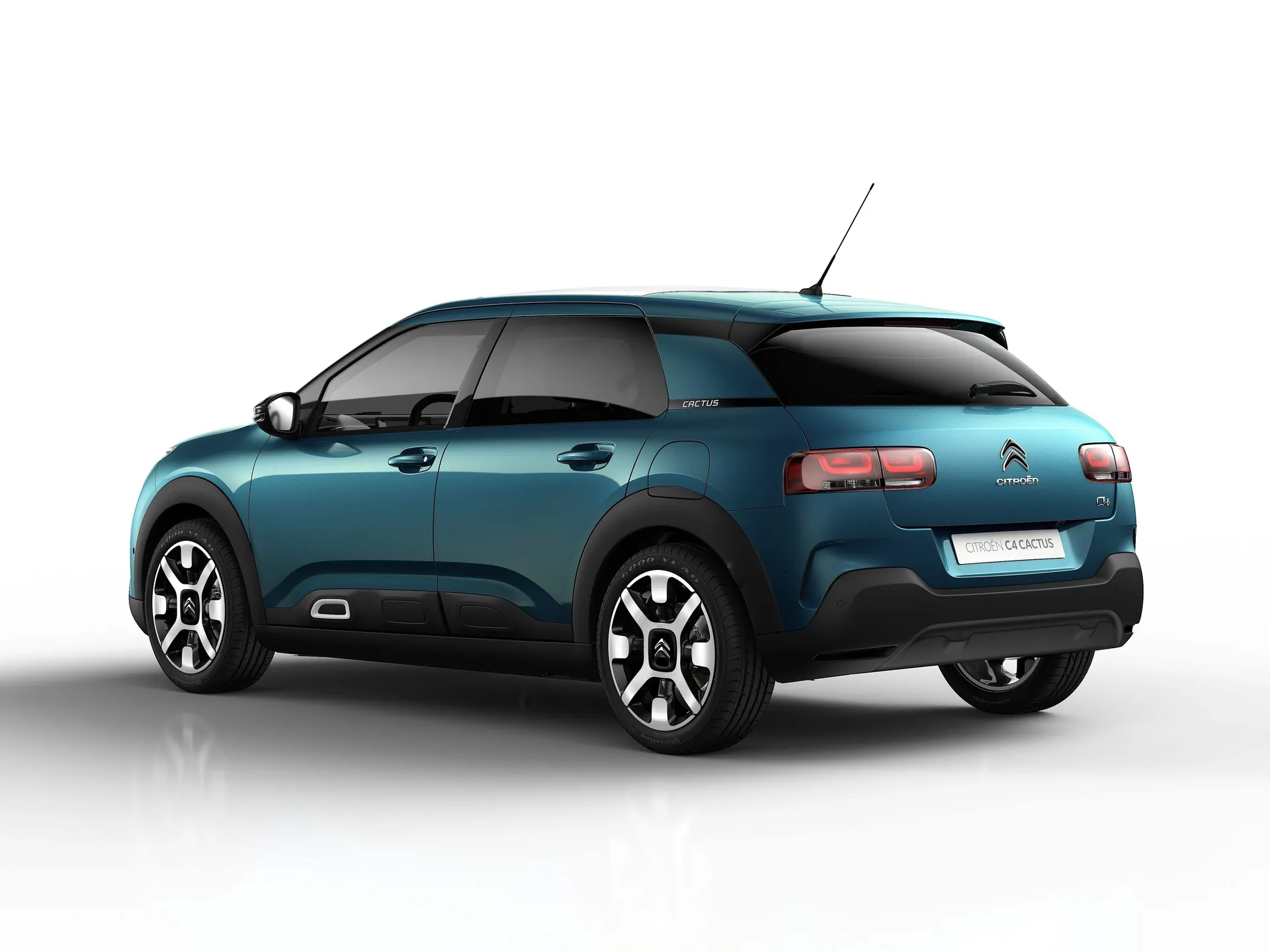 Citroen C4 Cactus (2018) – zadní tříčtvrteční pohled