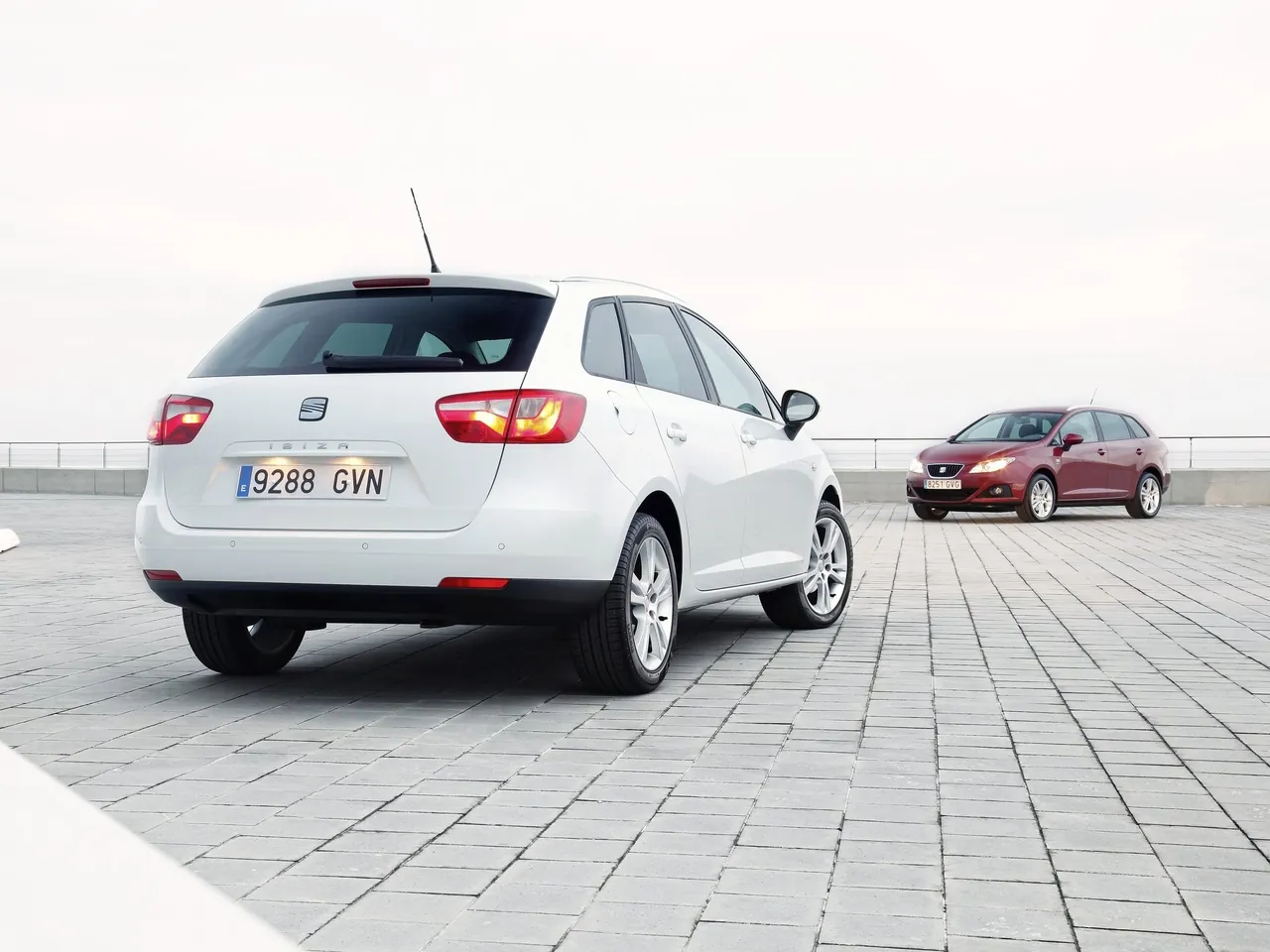 Seat Ibiza ST (2011) – zadní tříčtvrteční pohled