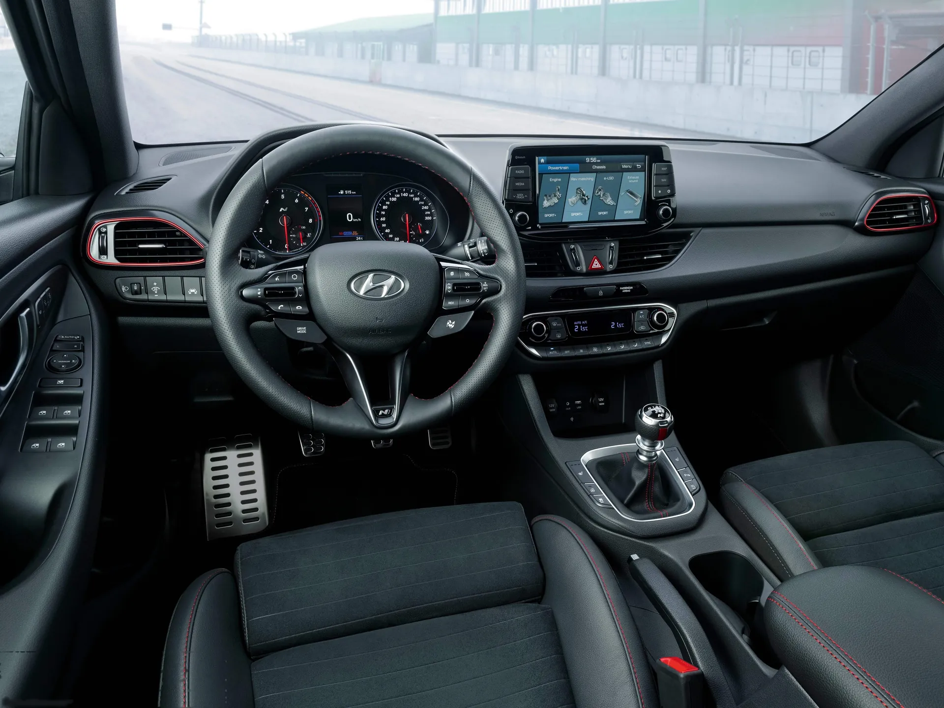 Hyundai i30 Fastback N (2019) – interiér