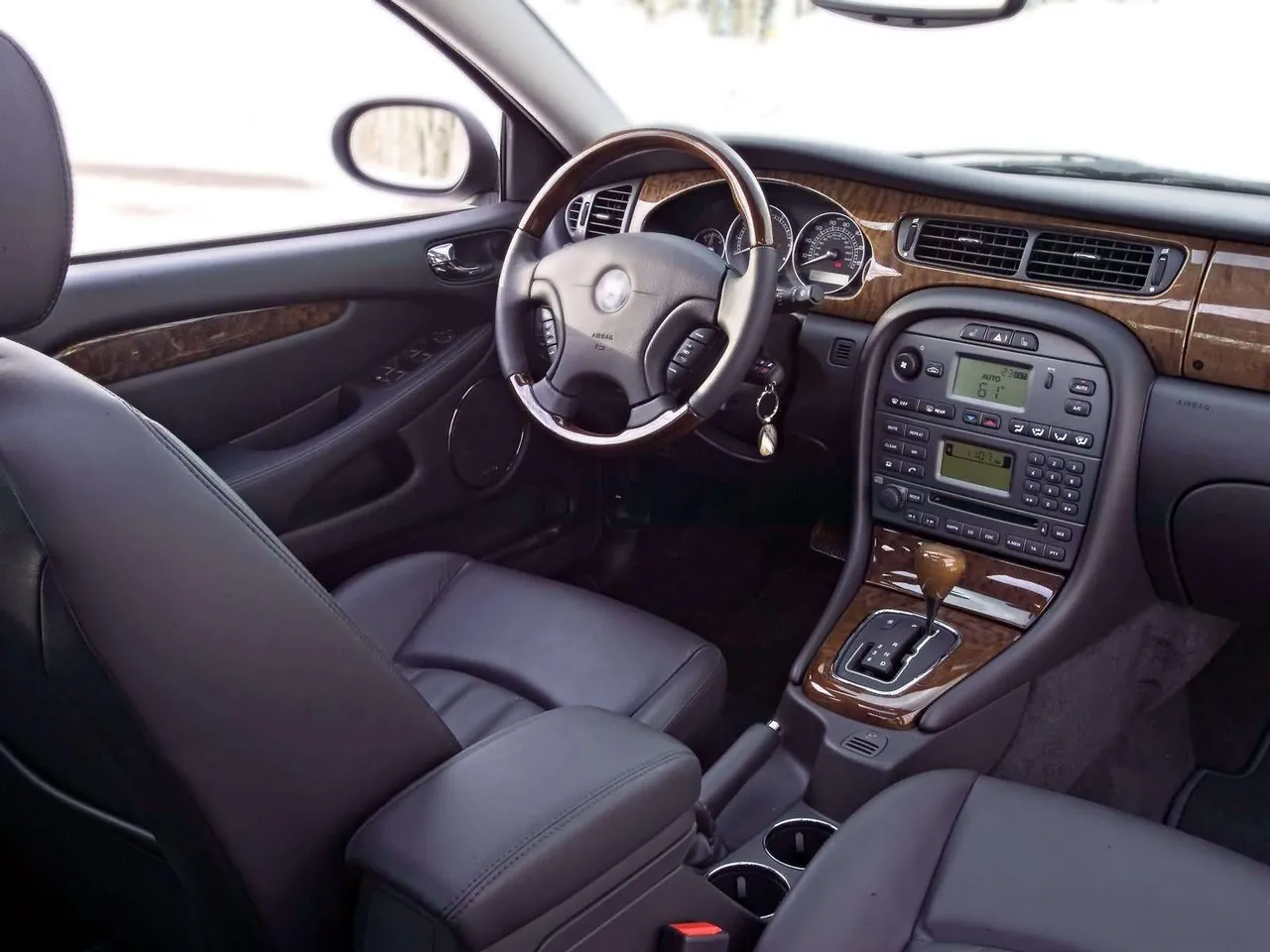 Jaguar XType 3.0 (2004) – interiér