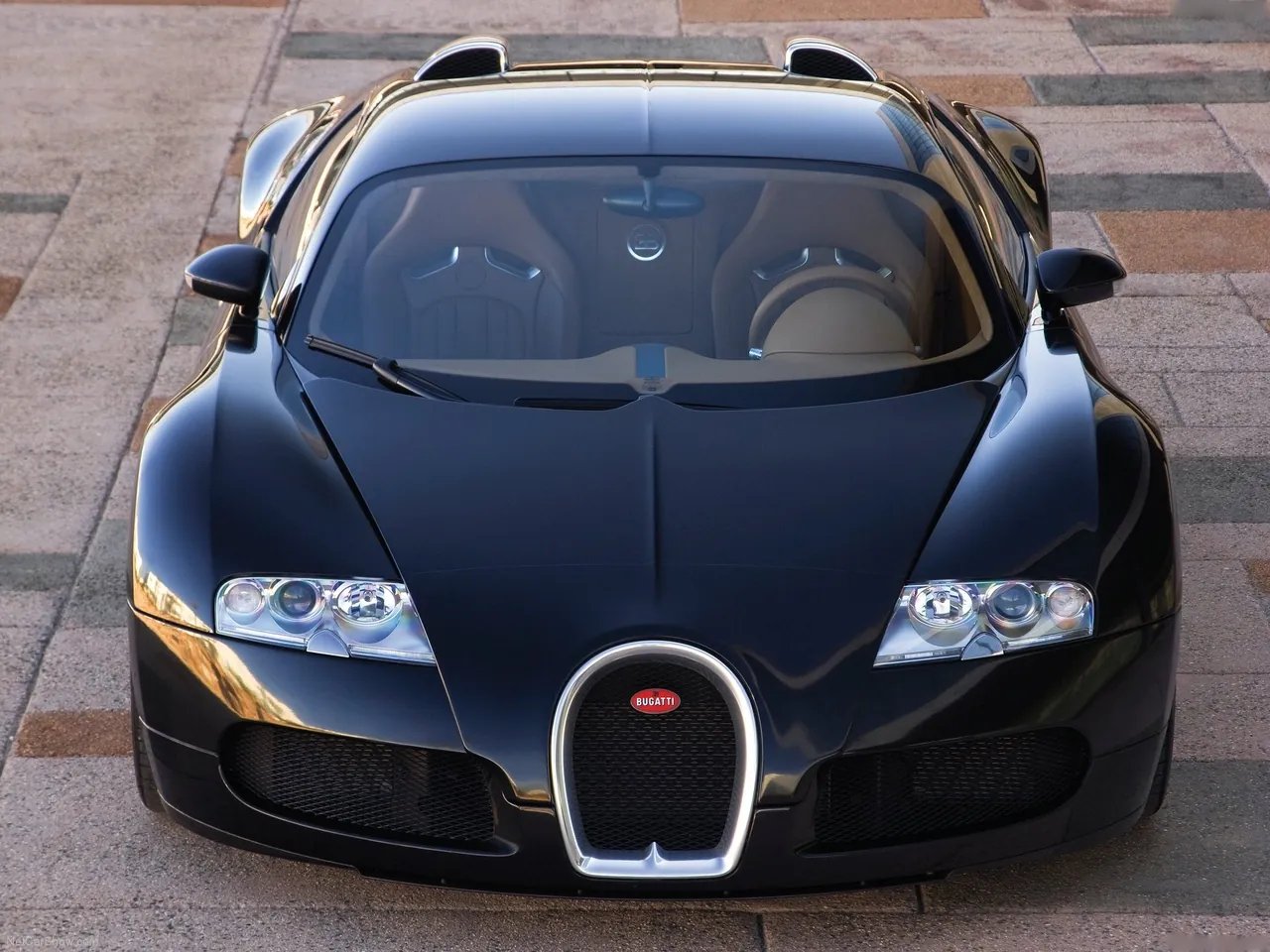 Bugatti Veyron (2009) – zepředu