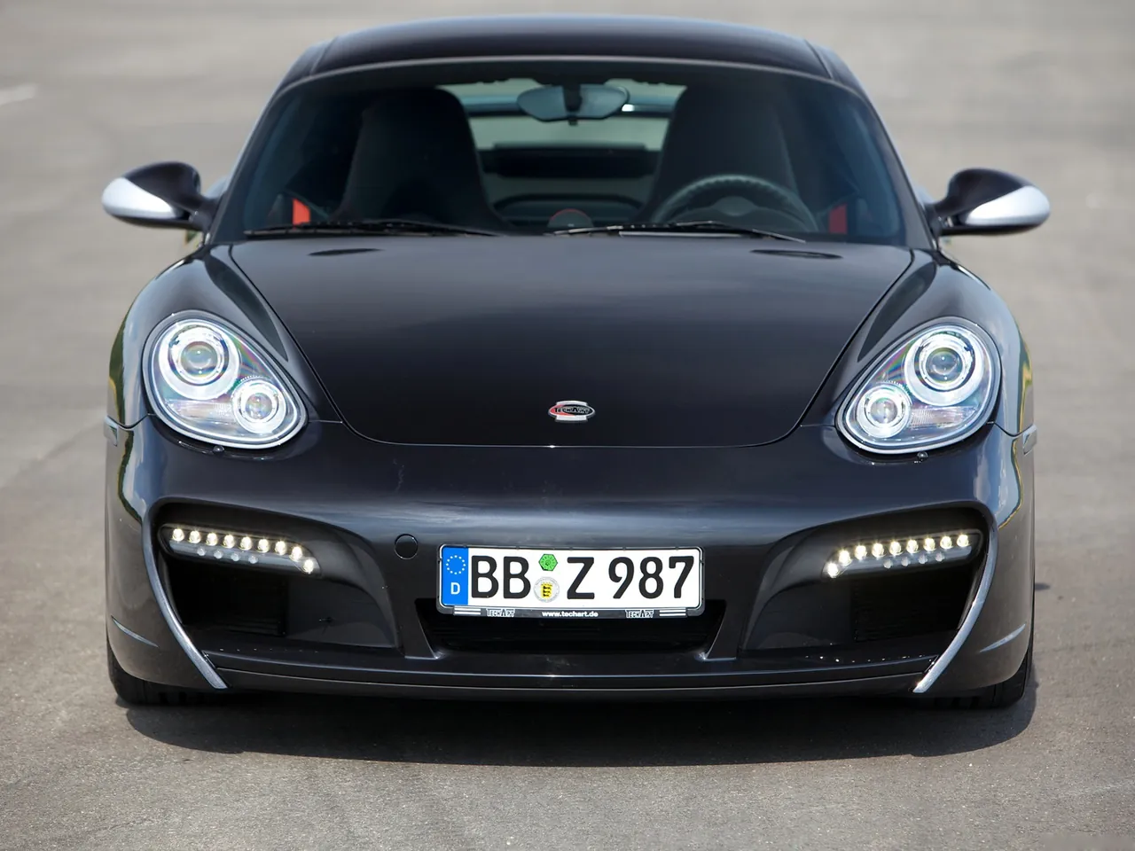 TechArt Porsche Cayman (2010) – zepředu