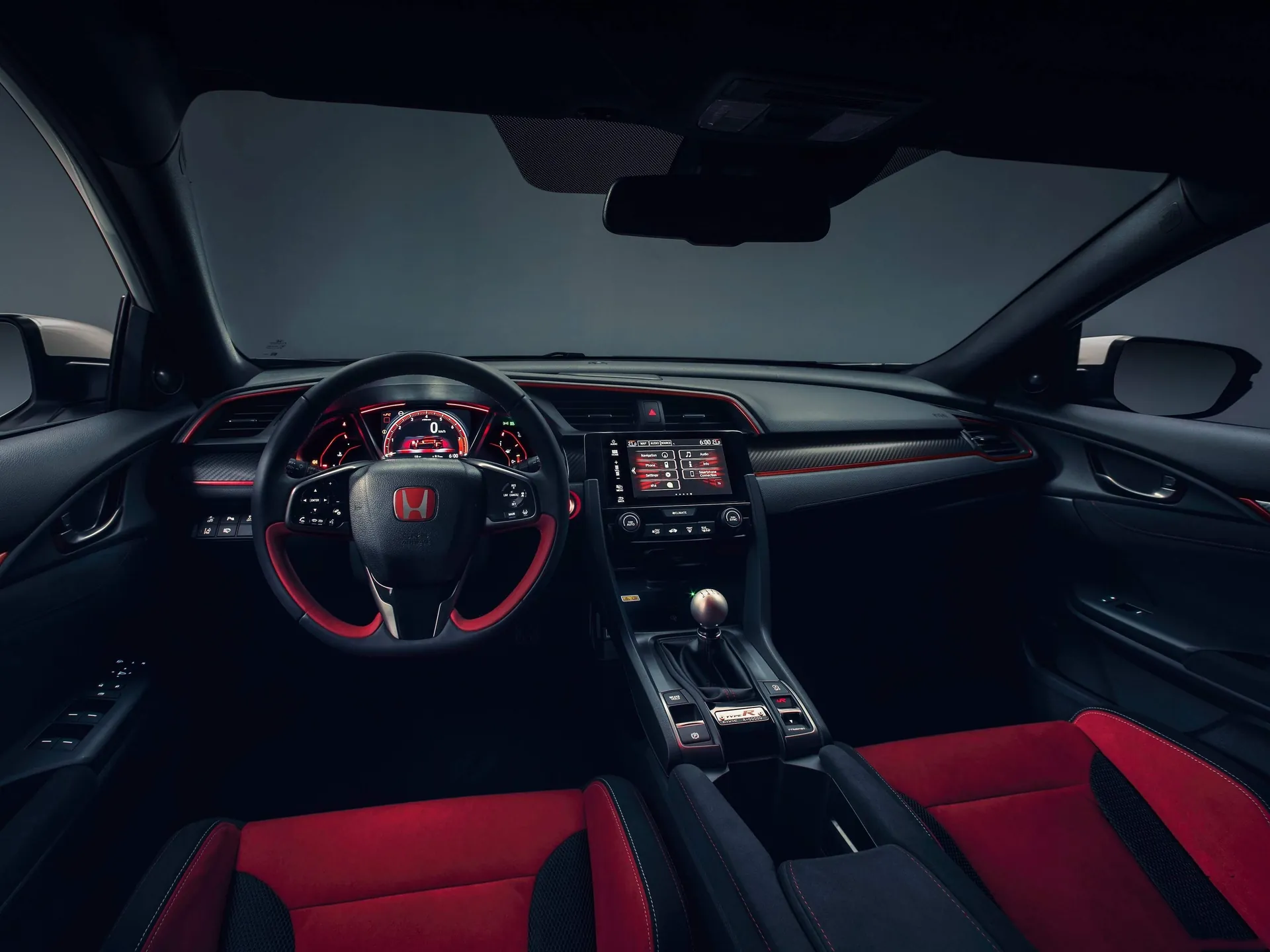 Honda Civic Type R (2018) – interiér