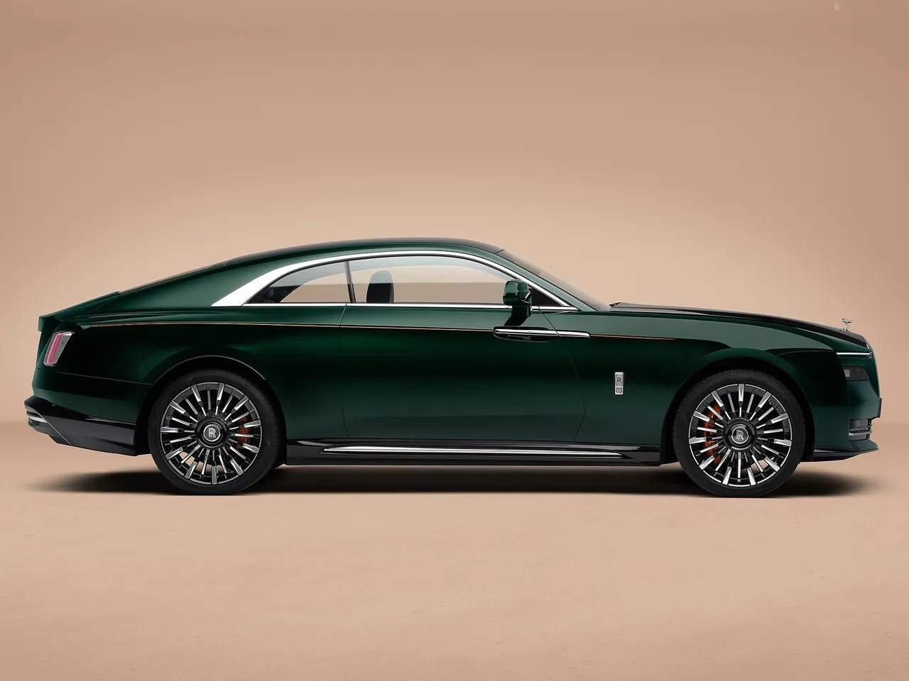 Rolls-Royce Spectre Series II (2027) – boční profil