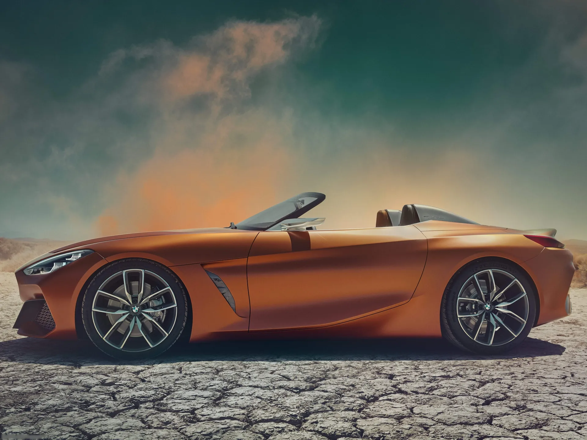 BMW Z4 Concept (2017) – boční profil