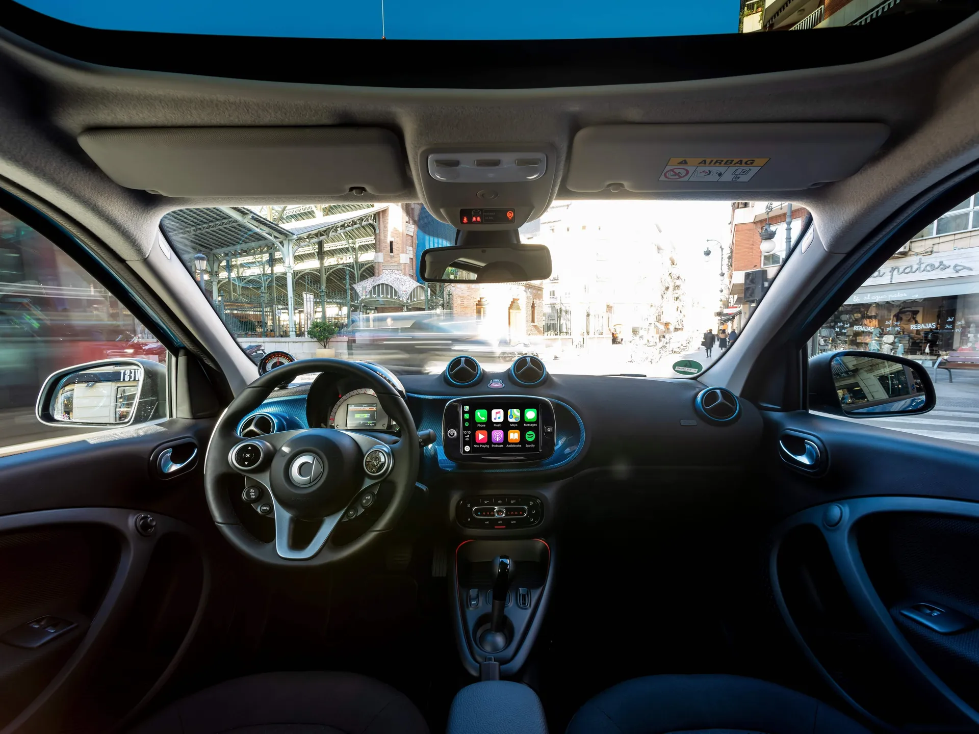 Smart EQ forfour (2020) – interiér