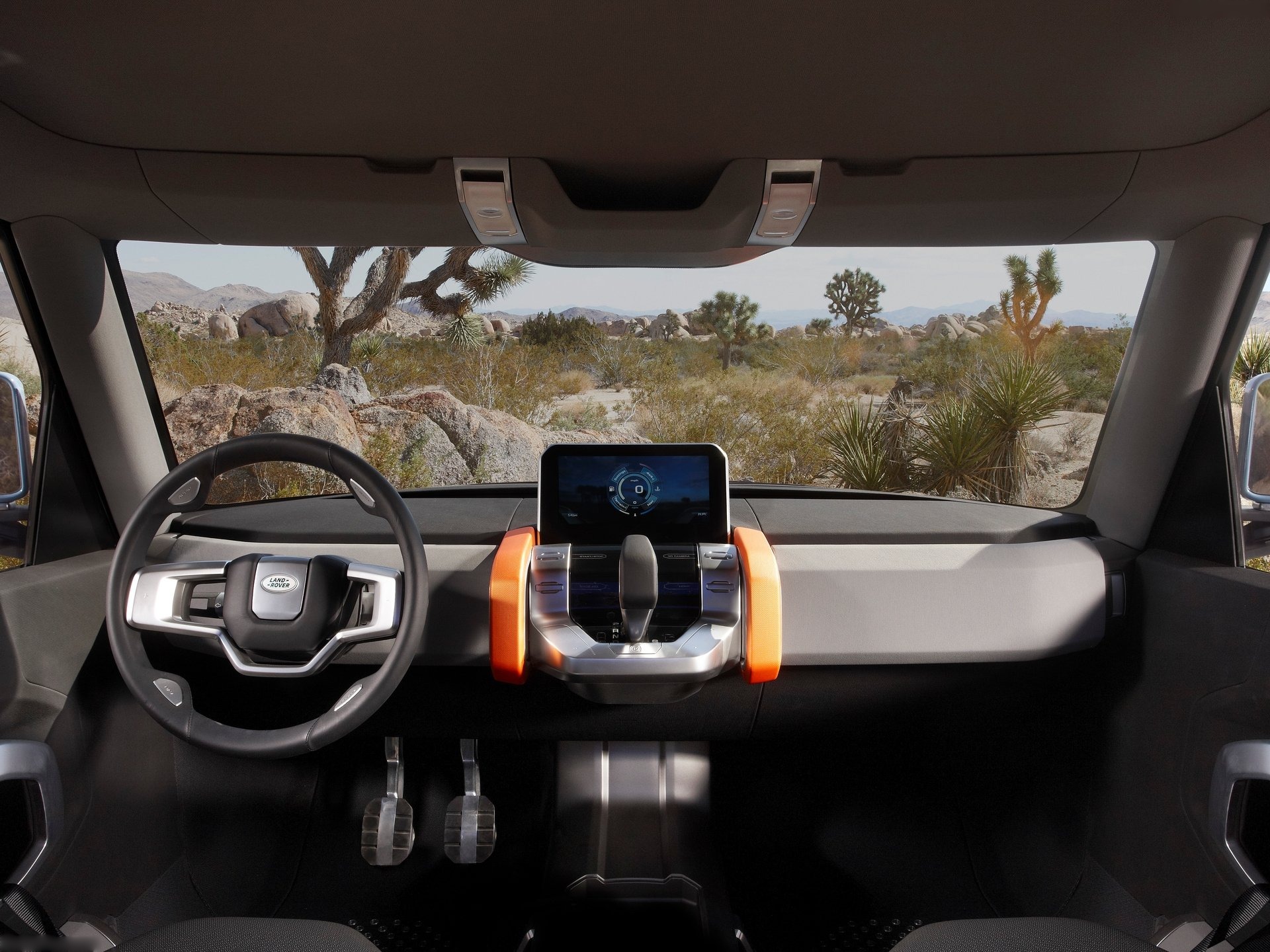 Land Rover DC100 Concept (2011) – interiér