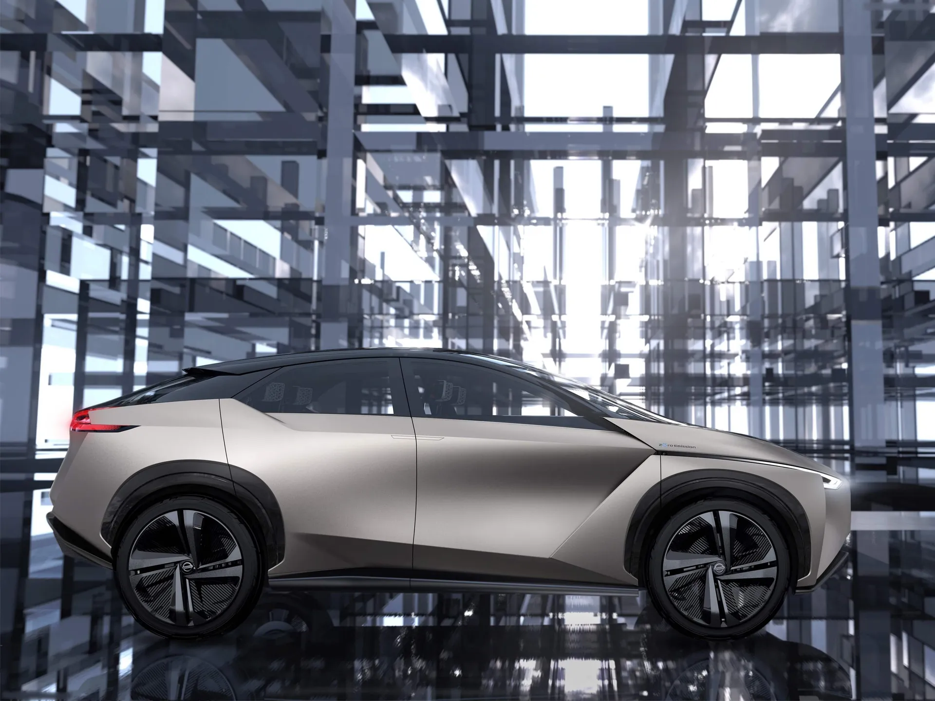 Nissan IMx Kuro Concept (2018) – boční profil