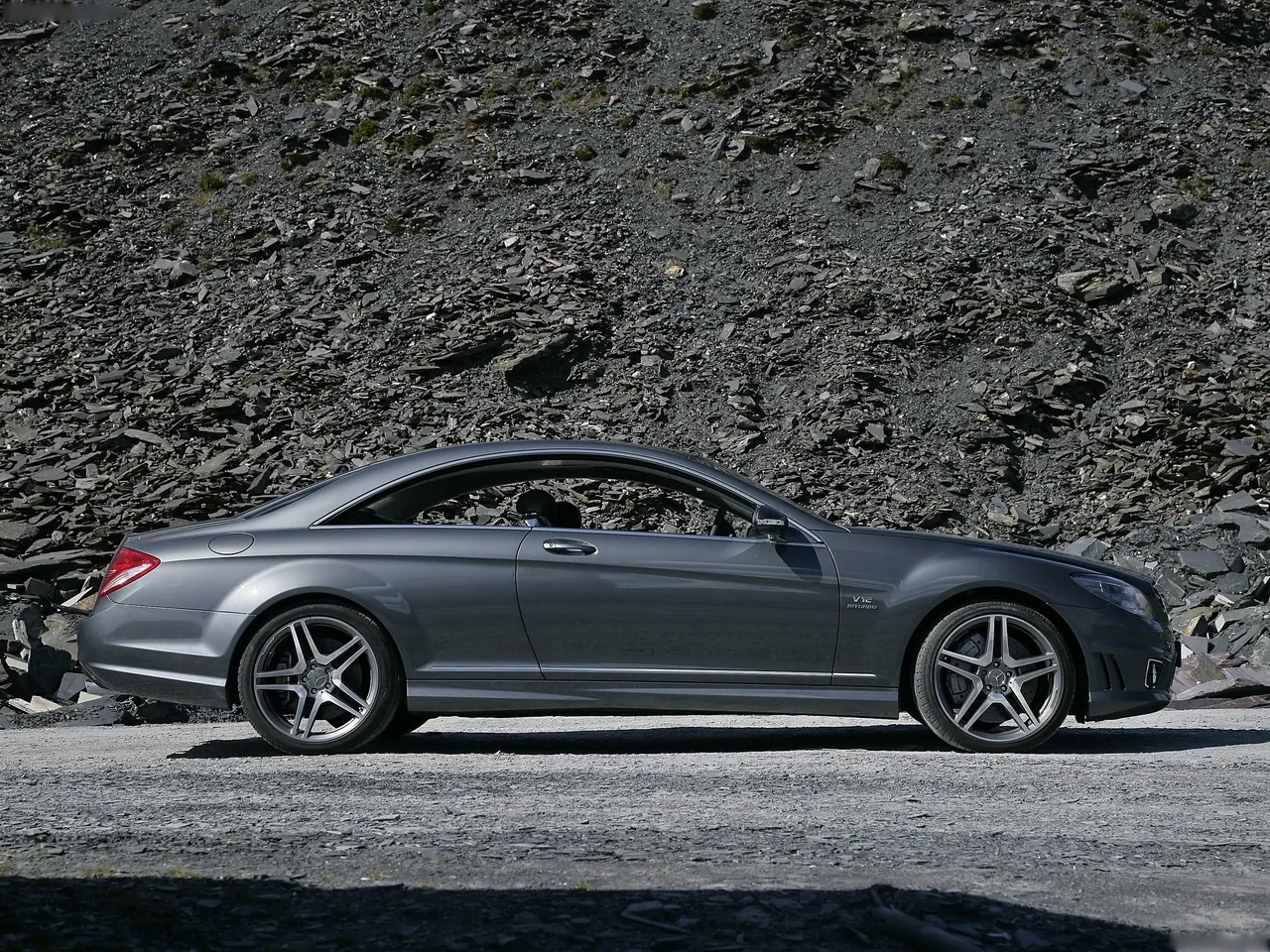 Mercedes-Benz CL65 AMG [UK] (2008) - Side Profile