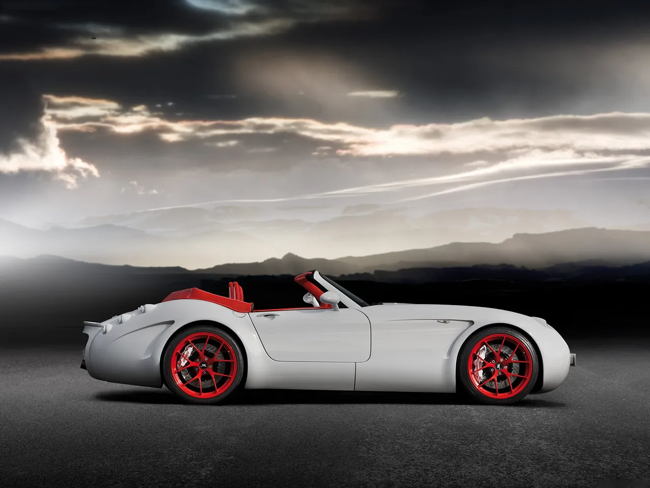 Wiesmann Roadster MF5 (2010) – boční profil