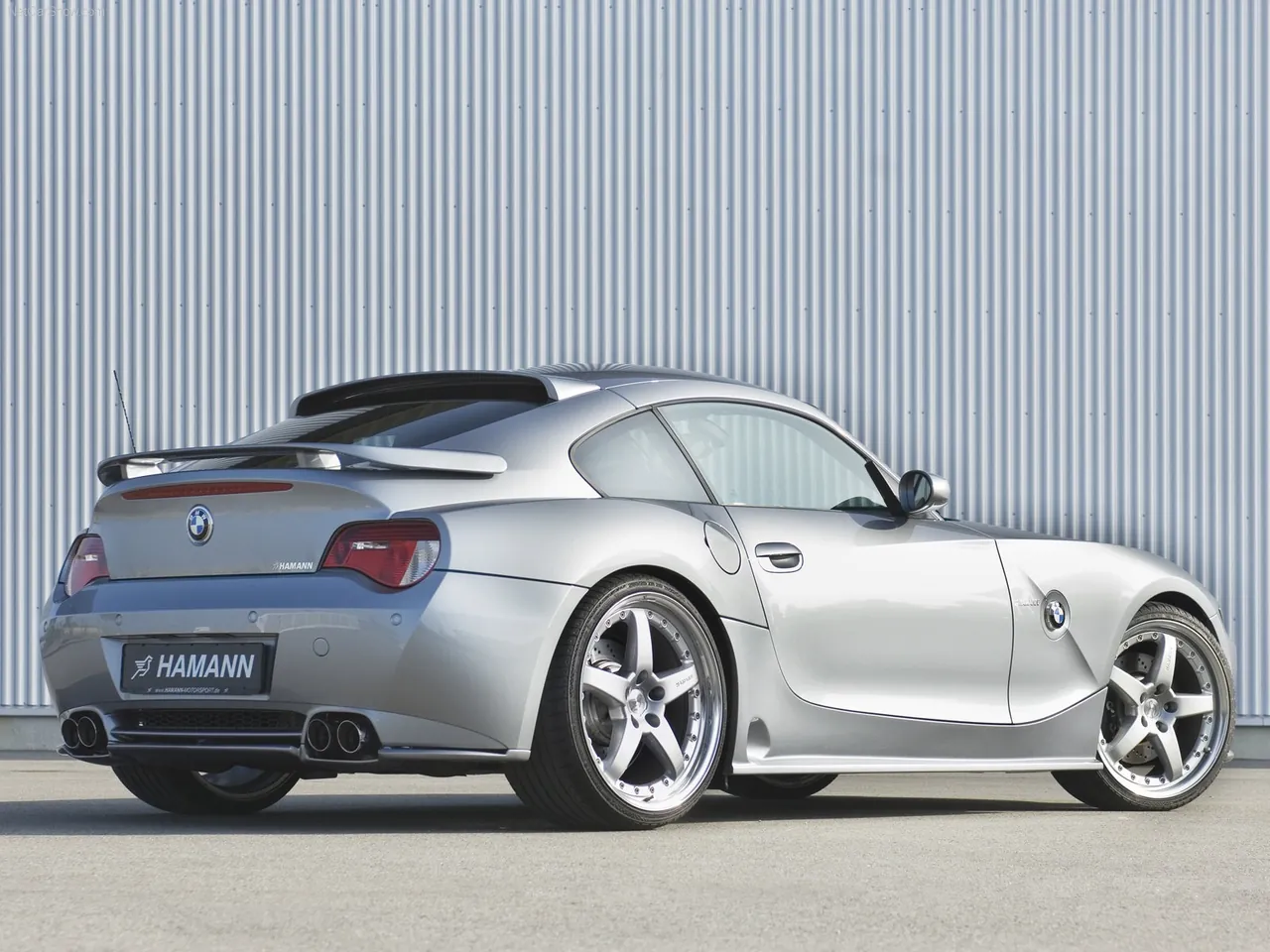 Hamann BMW Z4 M Coupe (2006) – zadní tříčtvrteční pohled