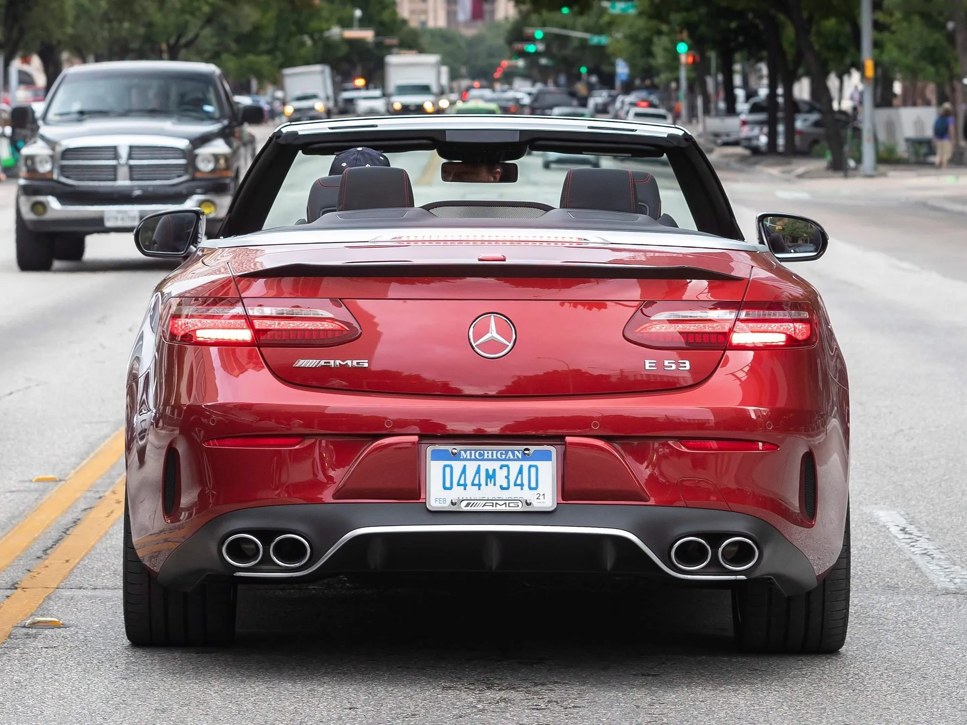 Mercedes-Benz E53 AMG Cabriolet (2019) – zezadu