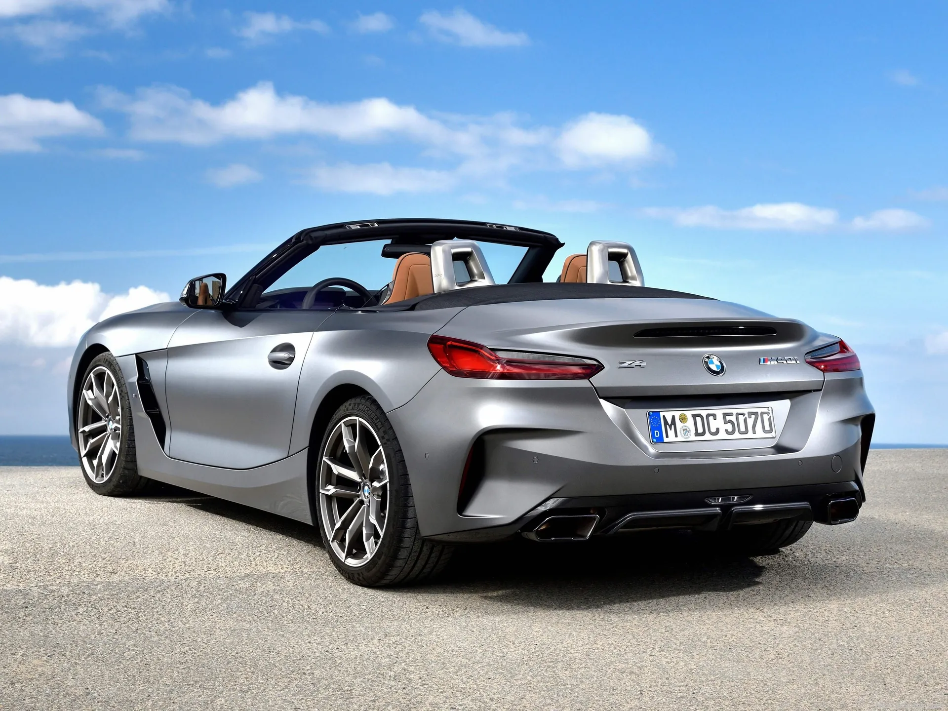 BMW Z4 (2019) – zadní tříčtvrteční pohled