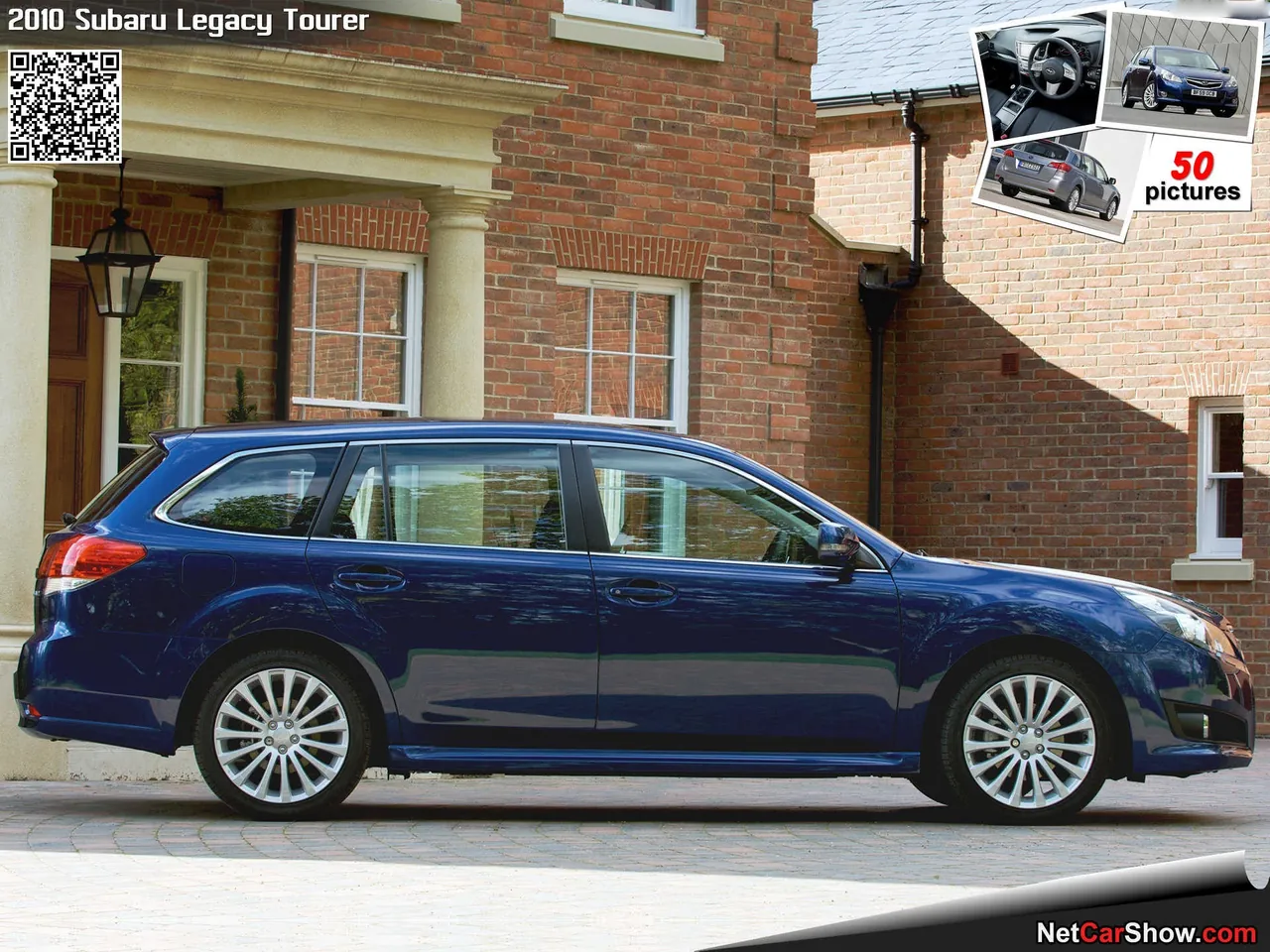 Subaru Legacy Tourer (2010) – boční profil