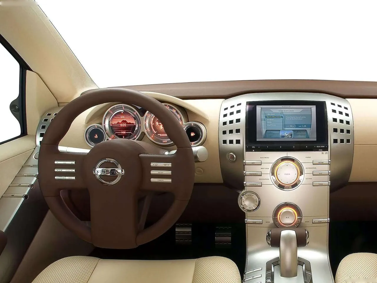 Nissan Dunehawk Concept (2003) – interiér