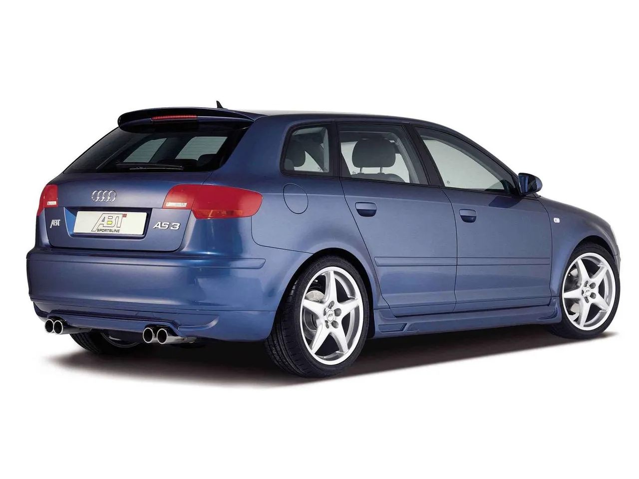 ABT Audi AS3 Sportback (2004) – zadní tříčtvrteční pohled