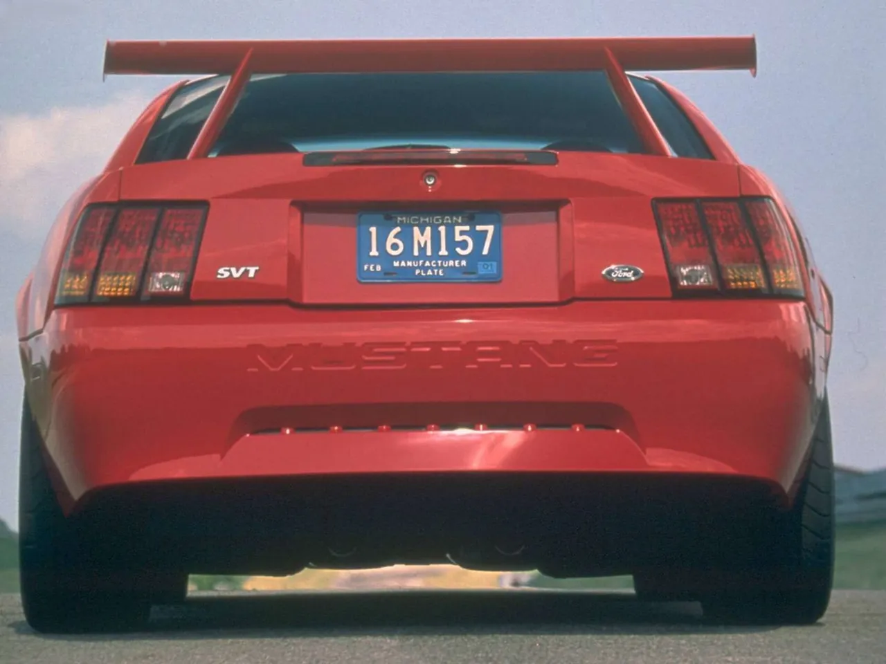 Ford Mustang SVT Cobra R (2000) – zezadu