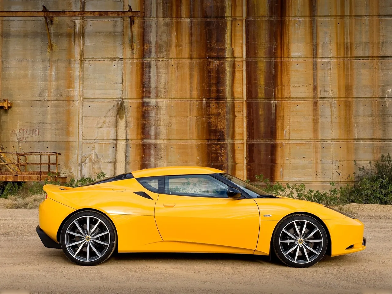 Lotus Evora S (2011) – boční profil