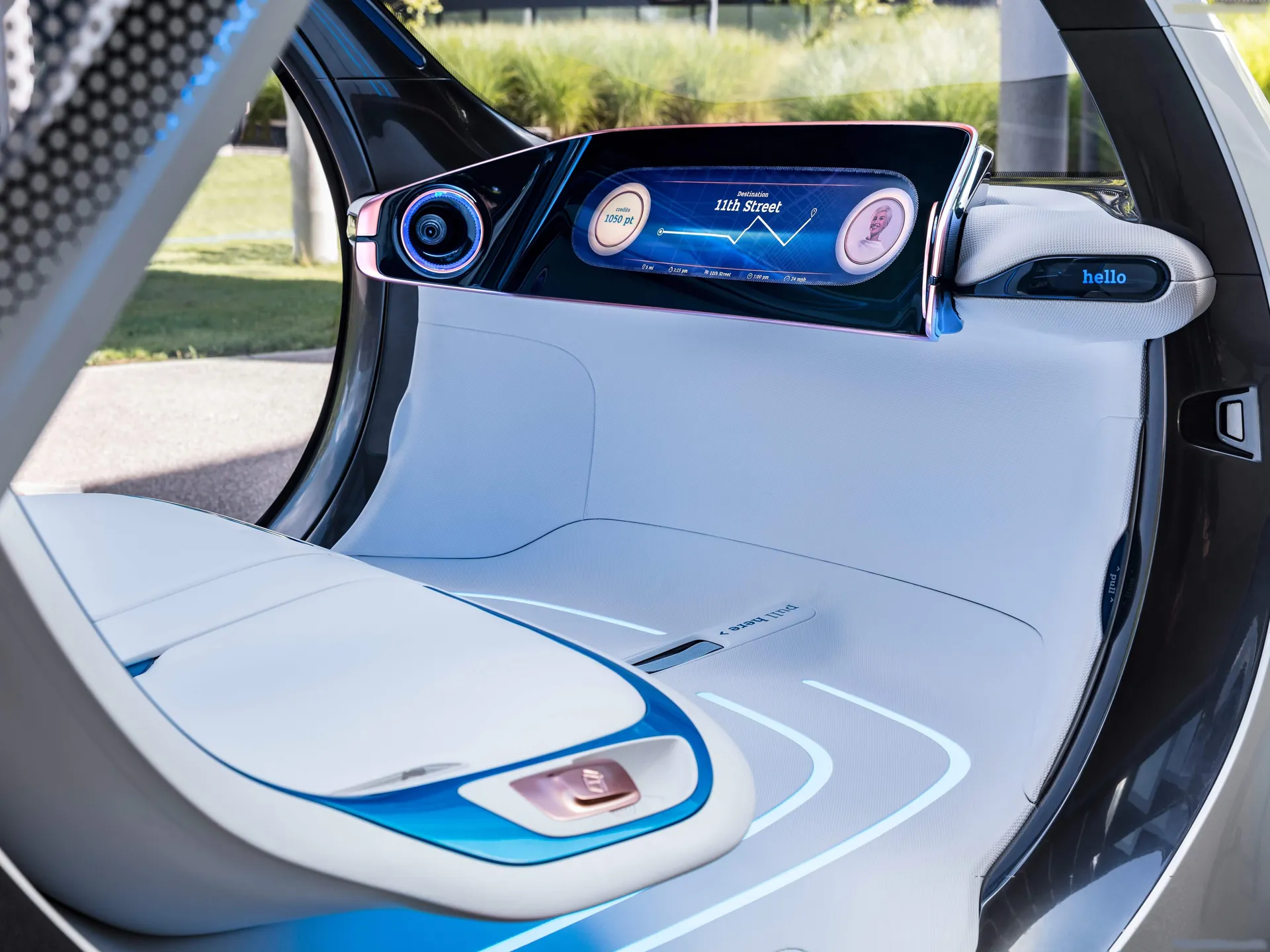 Smart Vision EQ ForTwo Concept (2017) – interiér