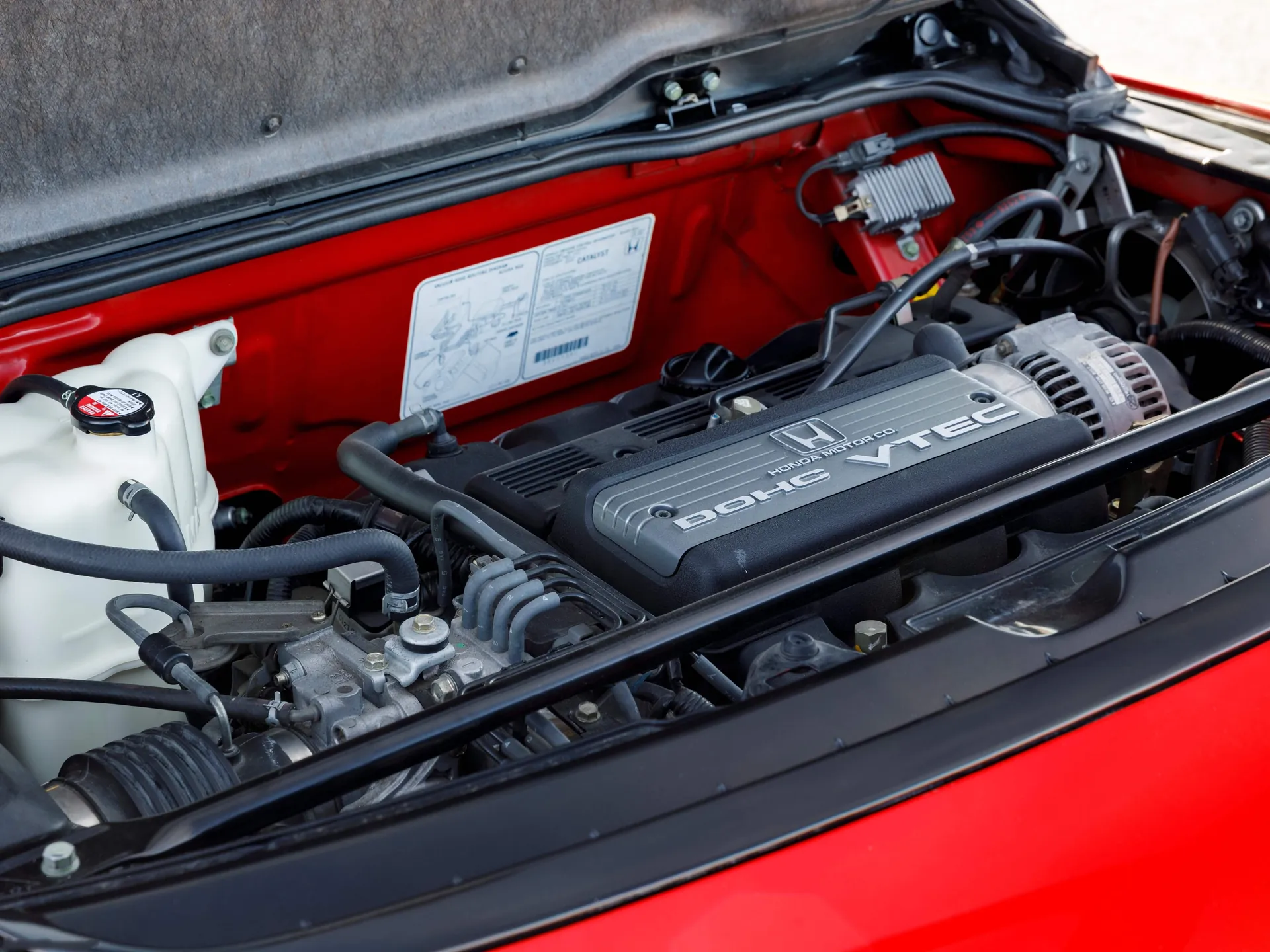 Acura NSX (1991) – motorový prostor