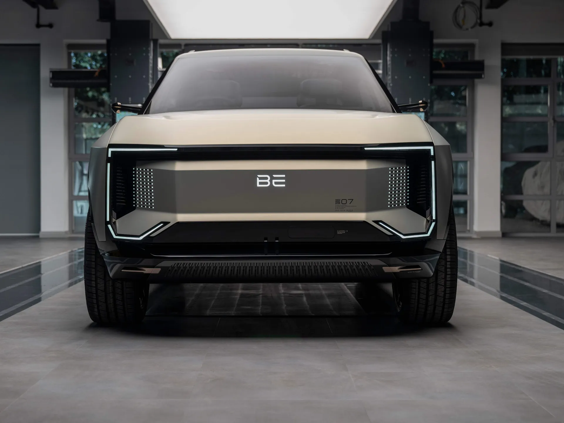 Mahindra BE 07 Concept (2022) – zepředu