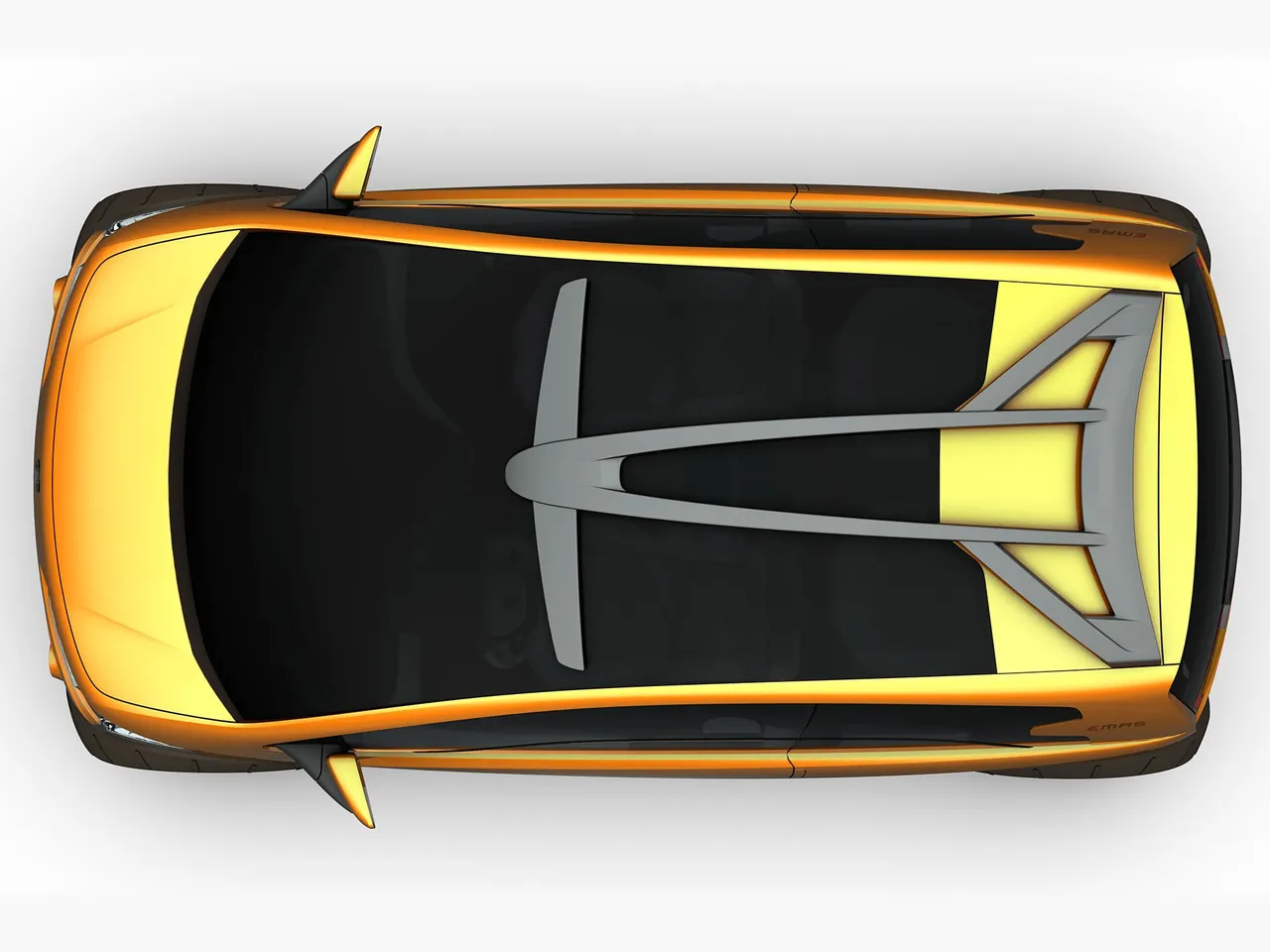 Italdesign Emas Country Concept (2010) – pohled shora