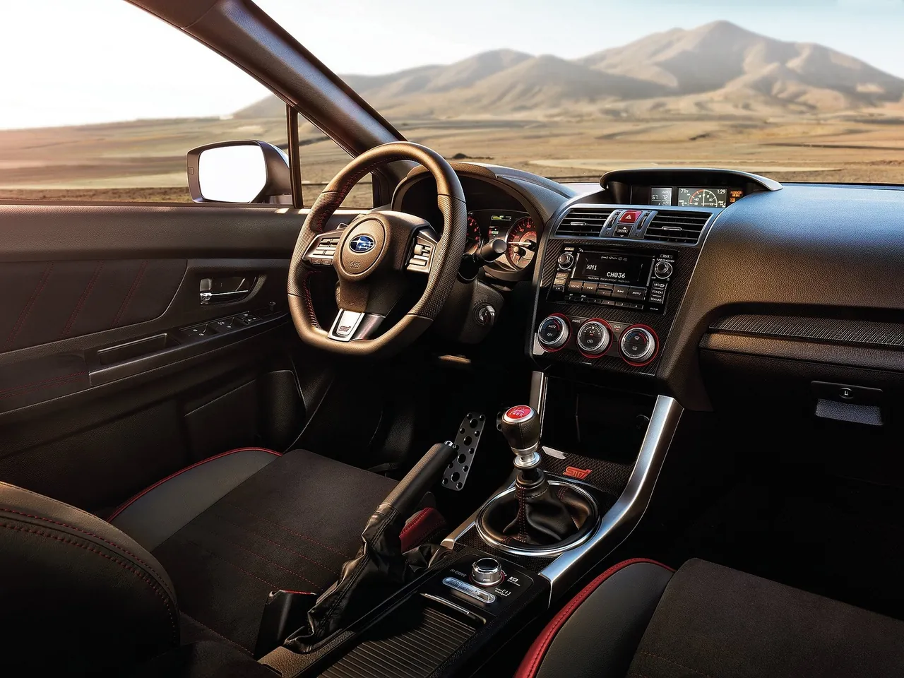Subaru WRX STI (2015) – interiér