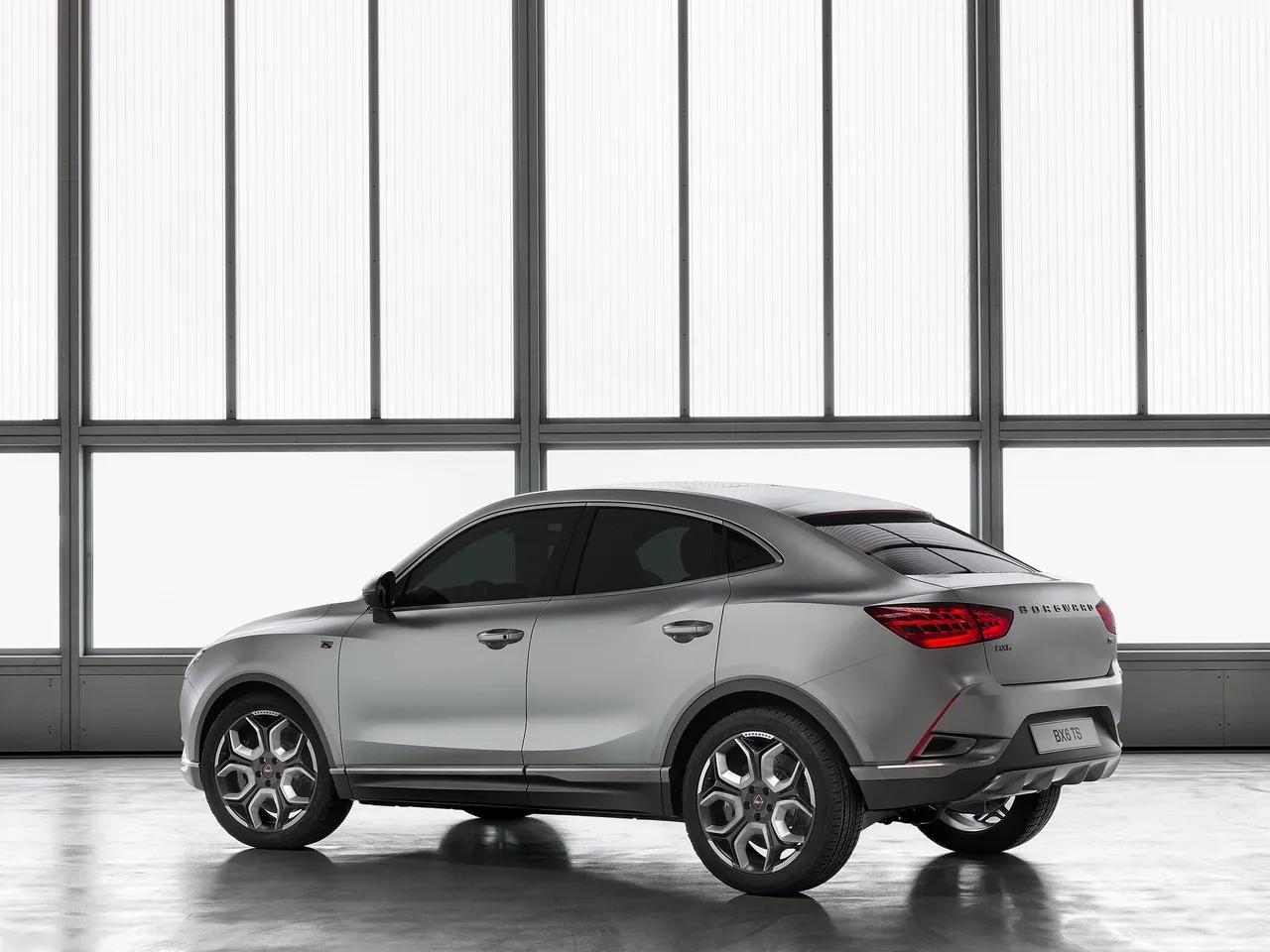 Borgward BX6 TS Concept (2016) – zadní tříčtvrteční pohled